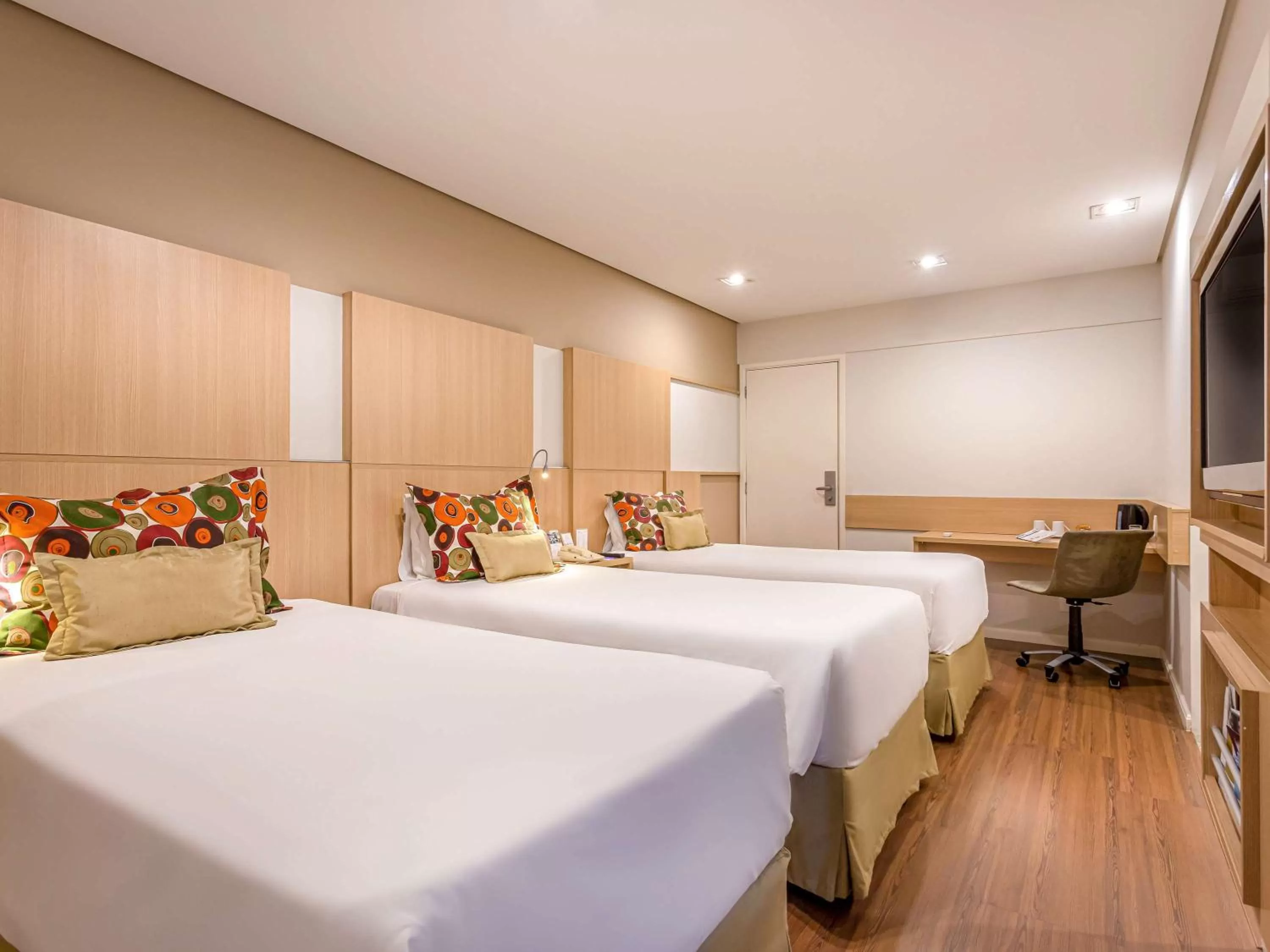 Bed in Mercure São Paulo Nações Unidas