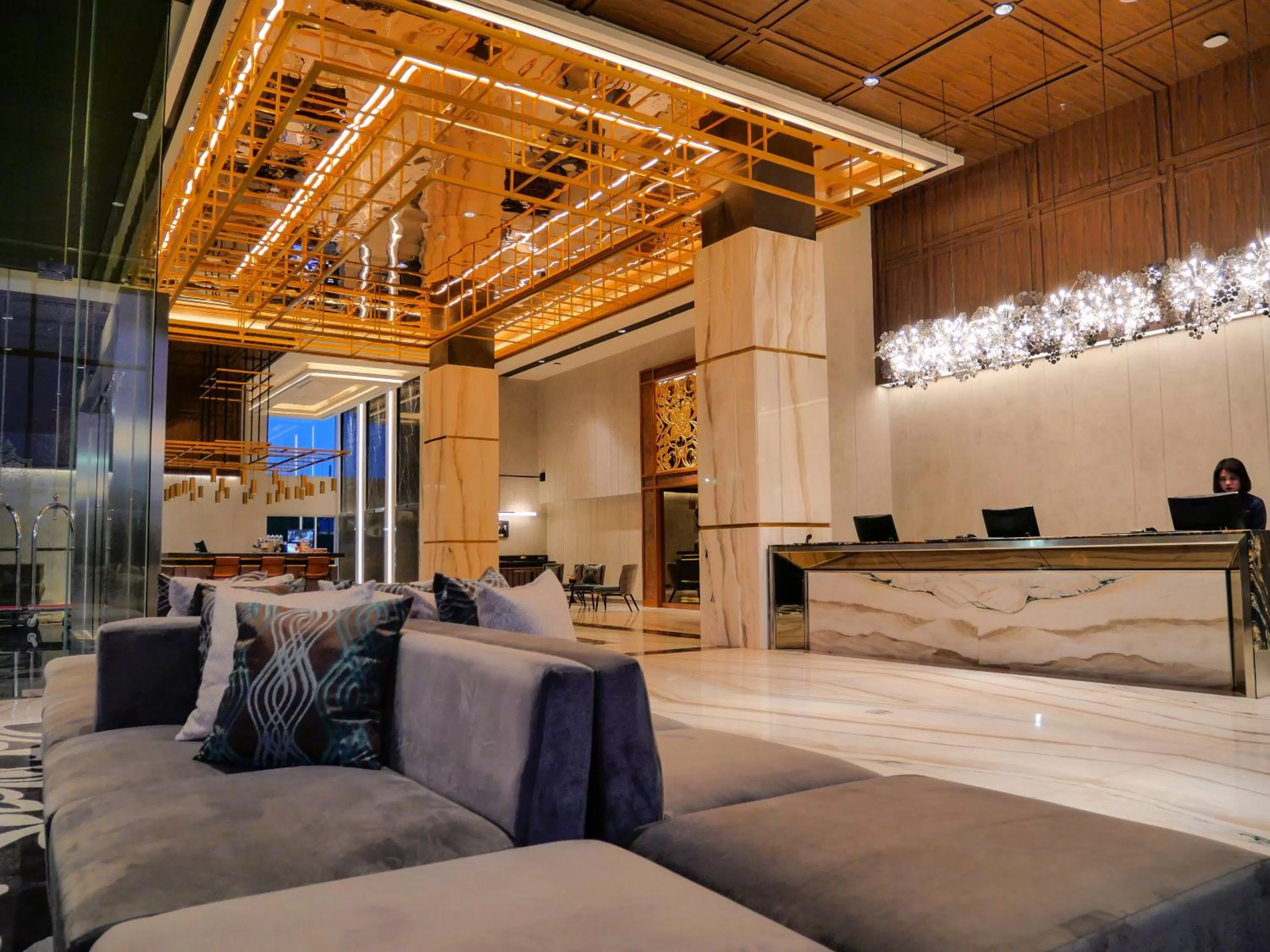 Living room in Movenpick Surabaya City