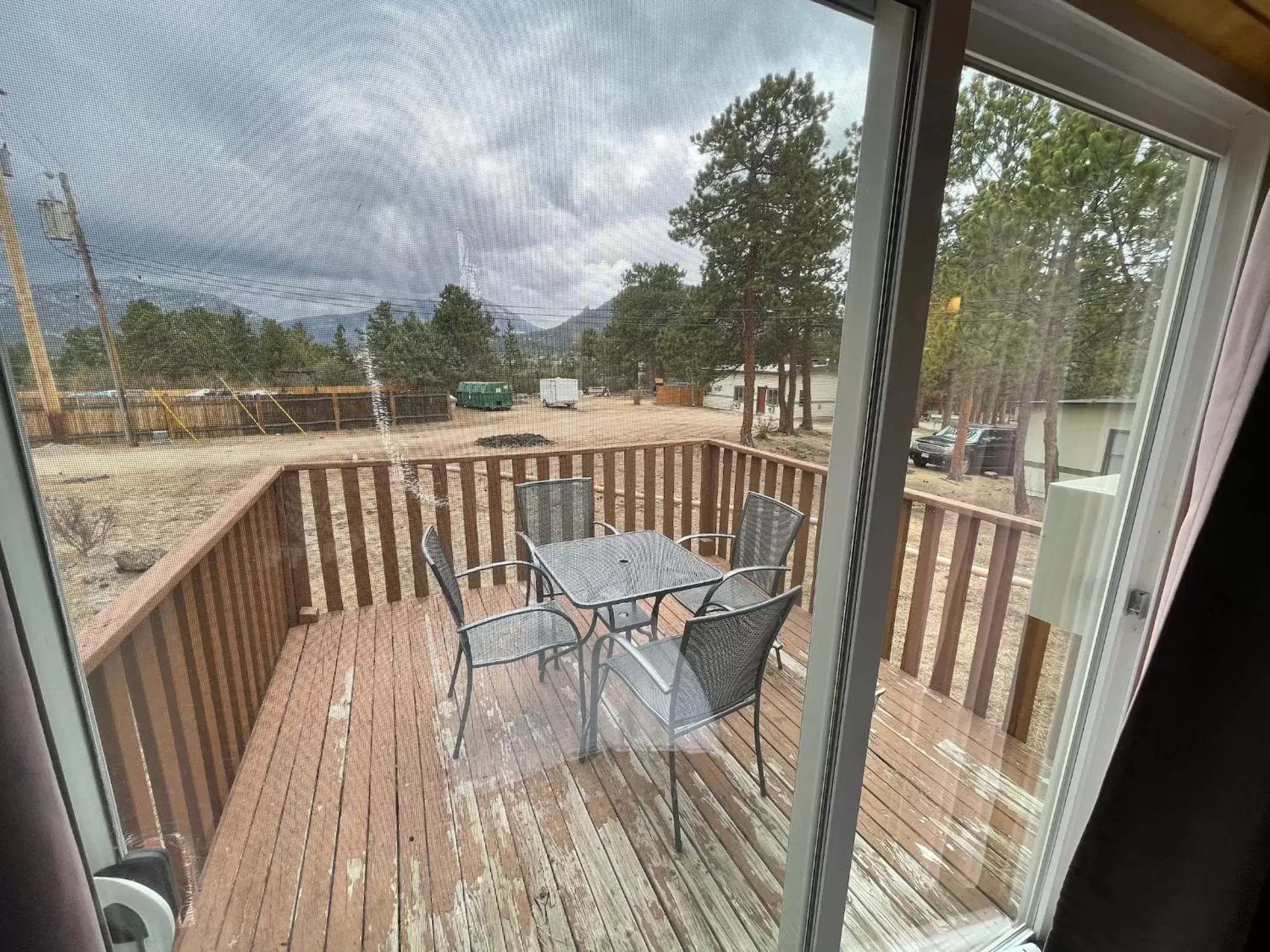 Balcony/Terrace in Estes Mountain Inn