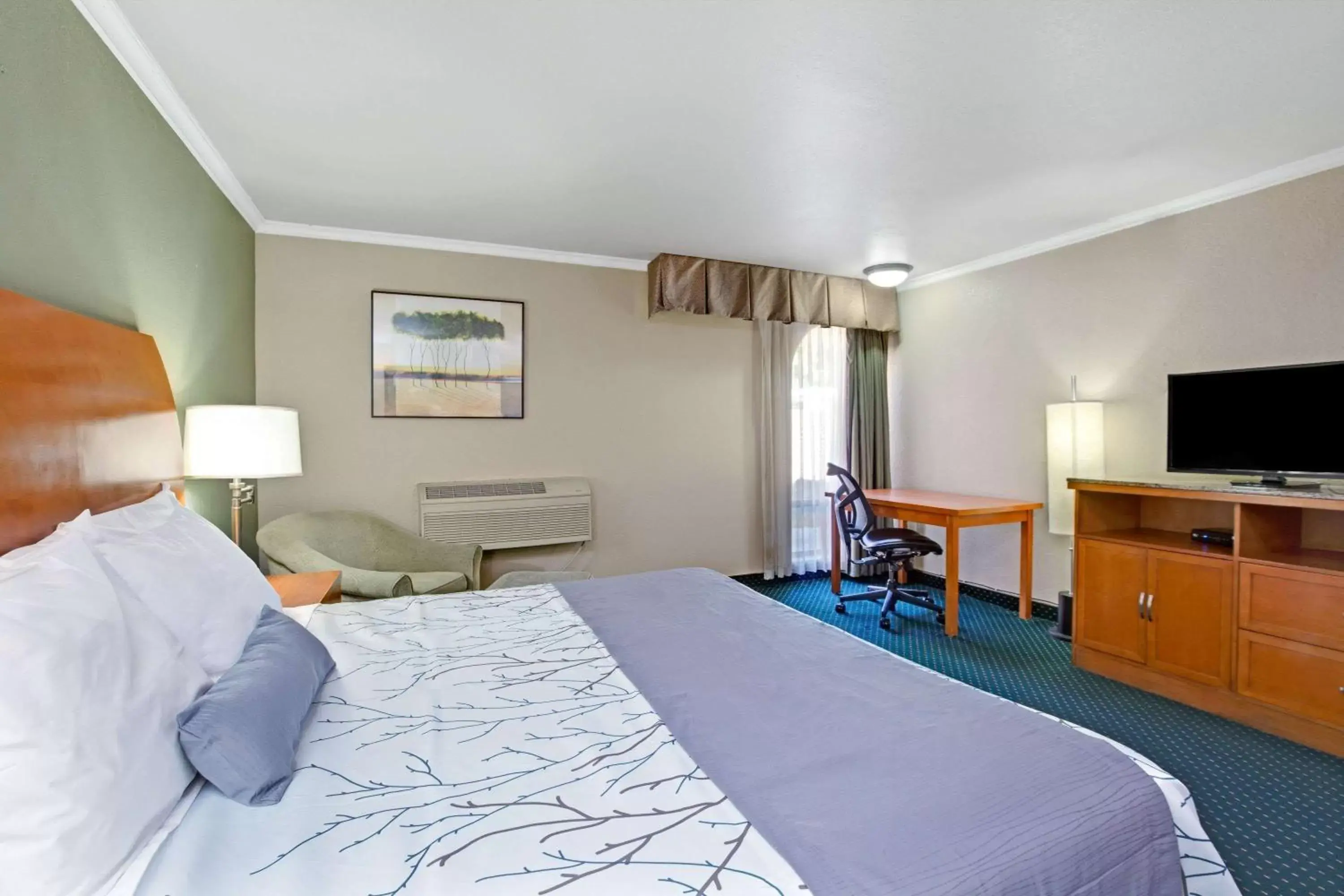 Photo of the whole room, Bed in Days Inn by Wyndham San Jose Convention Center