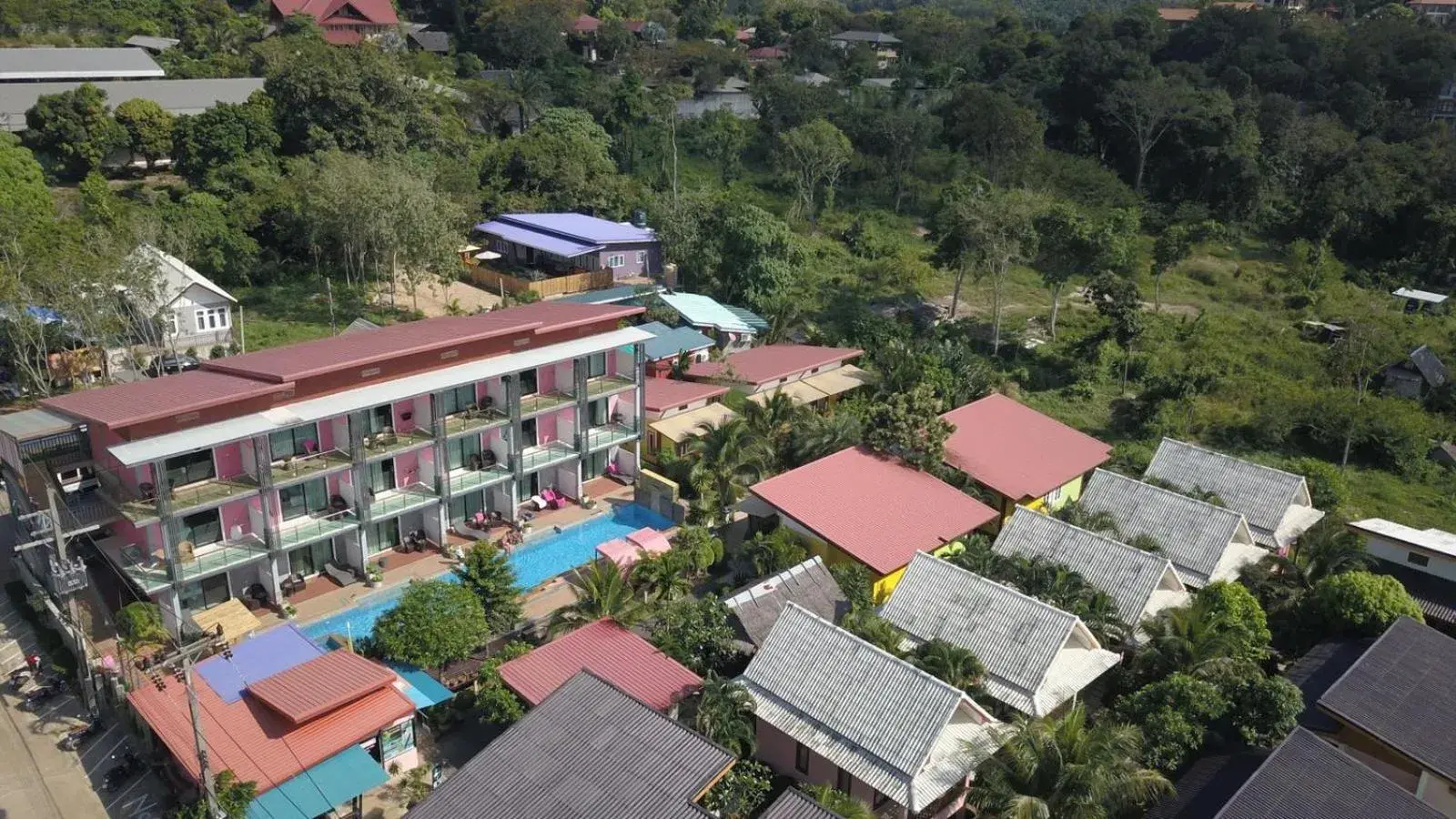 Bird's-eye View in Pinky Bungalow Resort - SHA Extra Plus