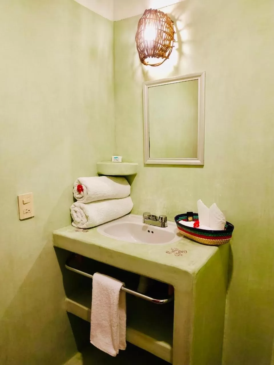 Bathroom in Hotel Casa de la Palma Bed & Breakfast