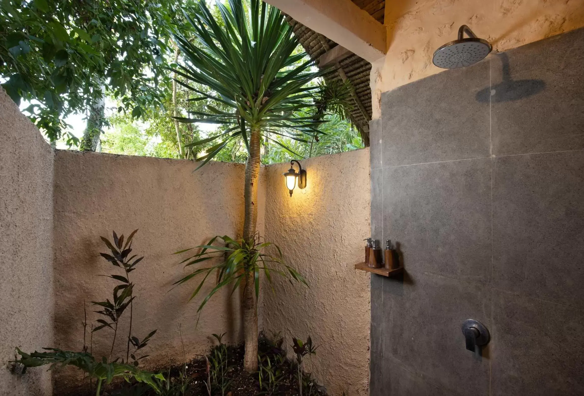 Shower in The Mesare Eco Resort