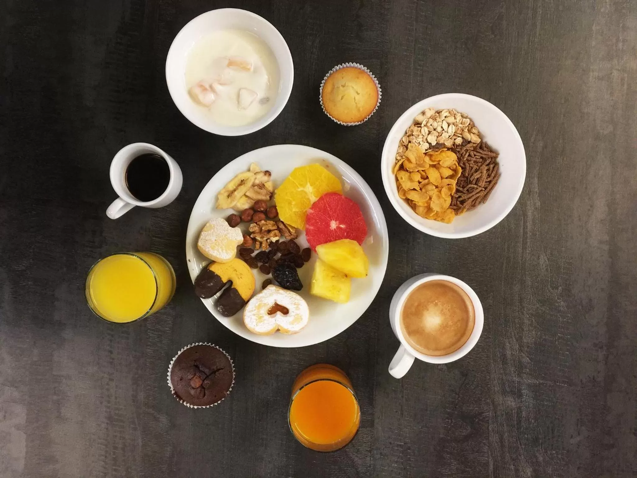 Breakfast in A.Roma Lifestyle Hotel