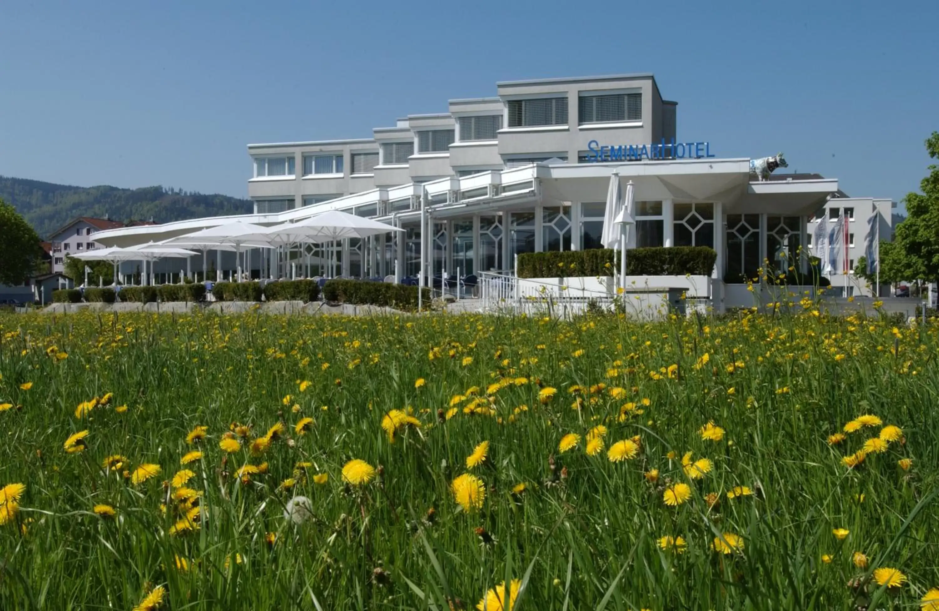 Facade/entrance, Property Building in SeminarHotel am Ägerisee