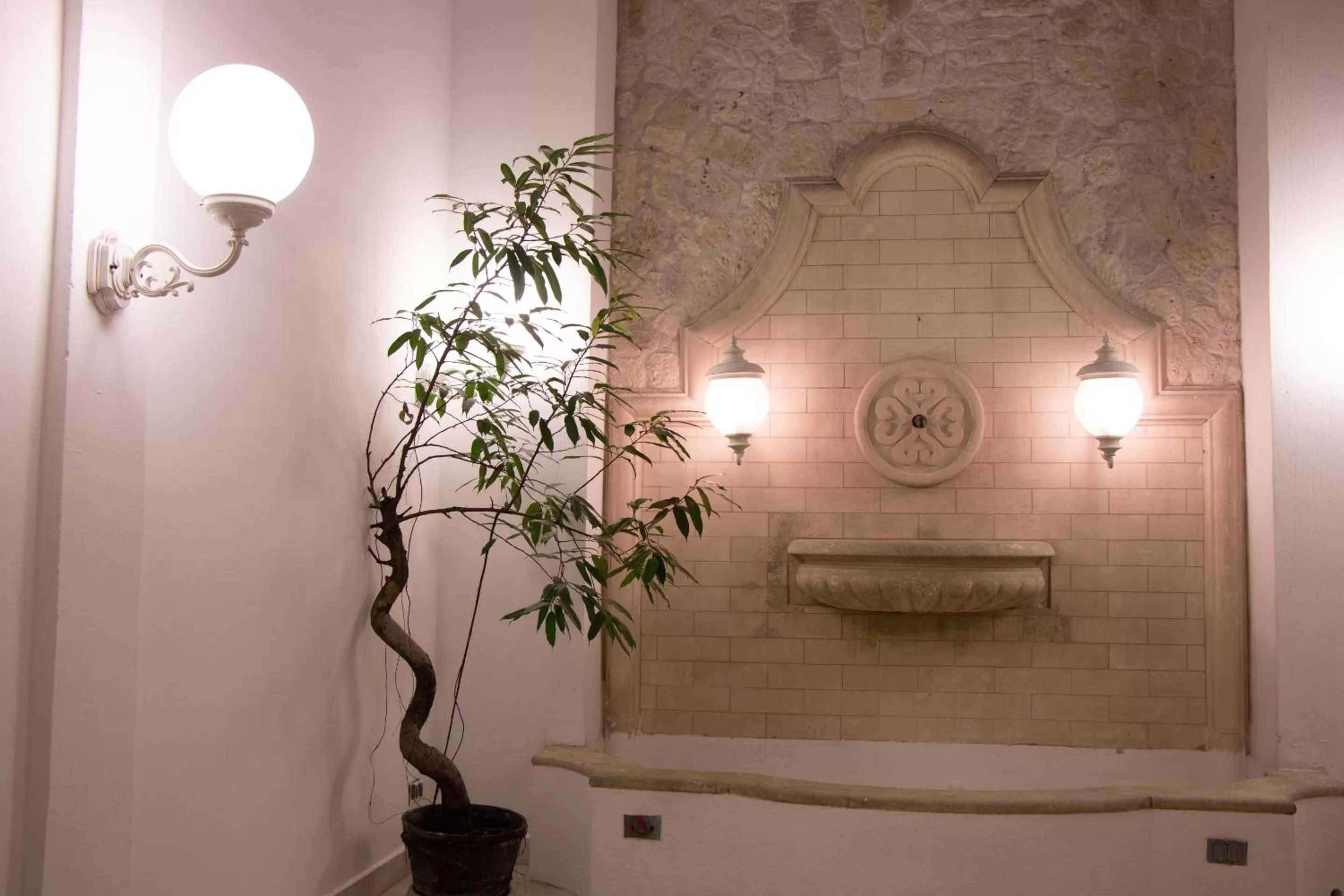 Patio, Bathroom in Villa Palma Boutique Hotel