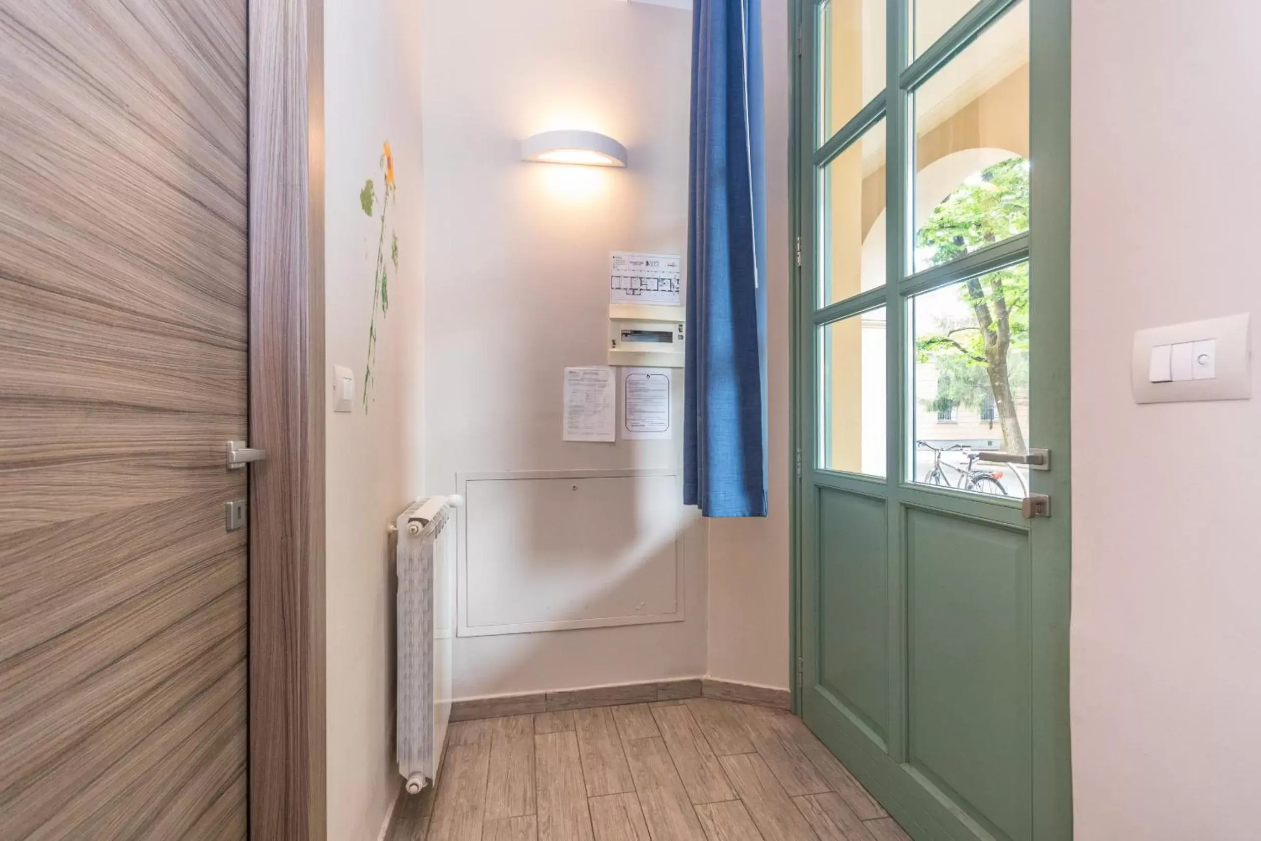 Decorative detail, Bathroom in Housing Giulia