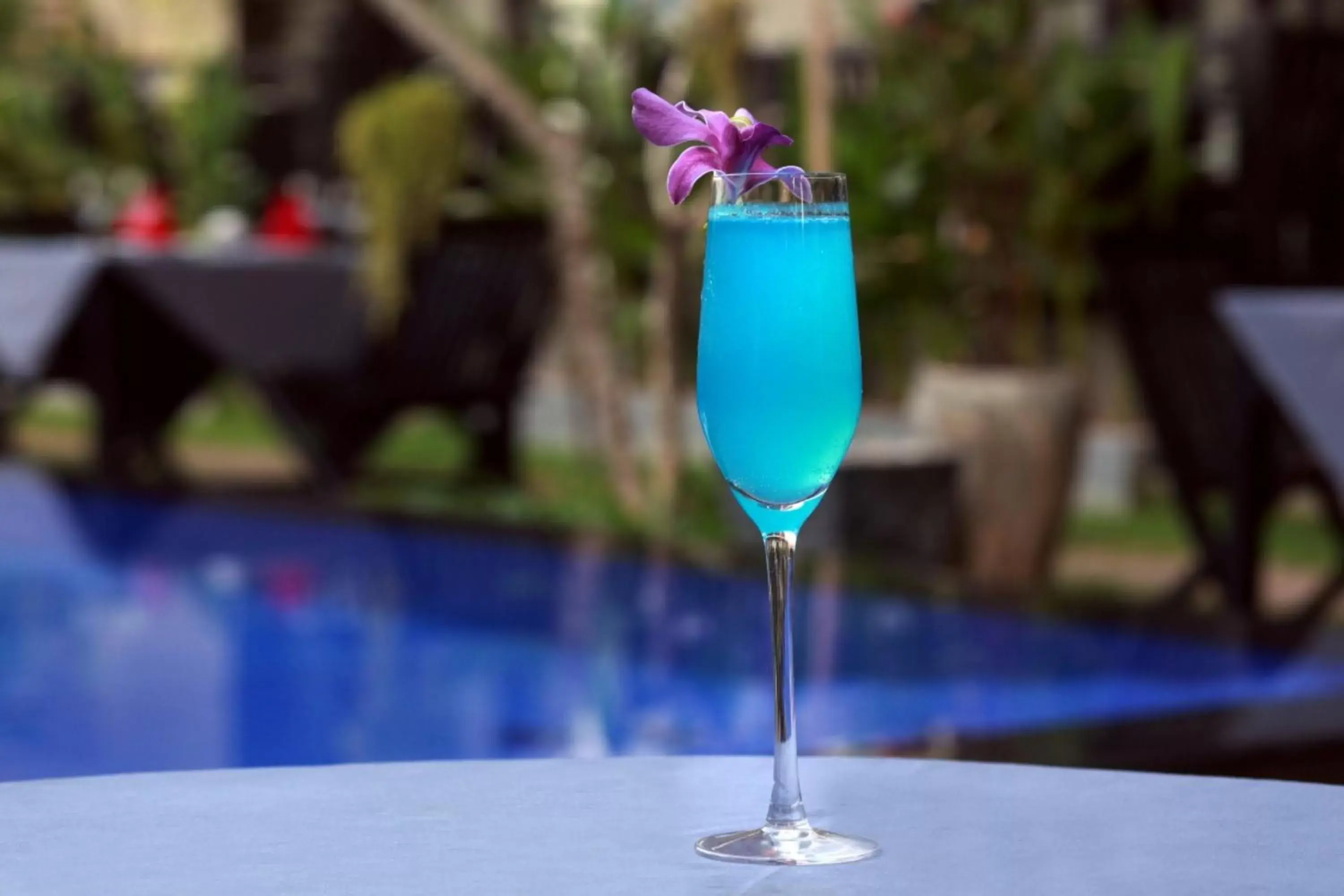 Alcoholic drinks, Swimming Pool in Khmer Mansion Boutique Hotel