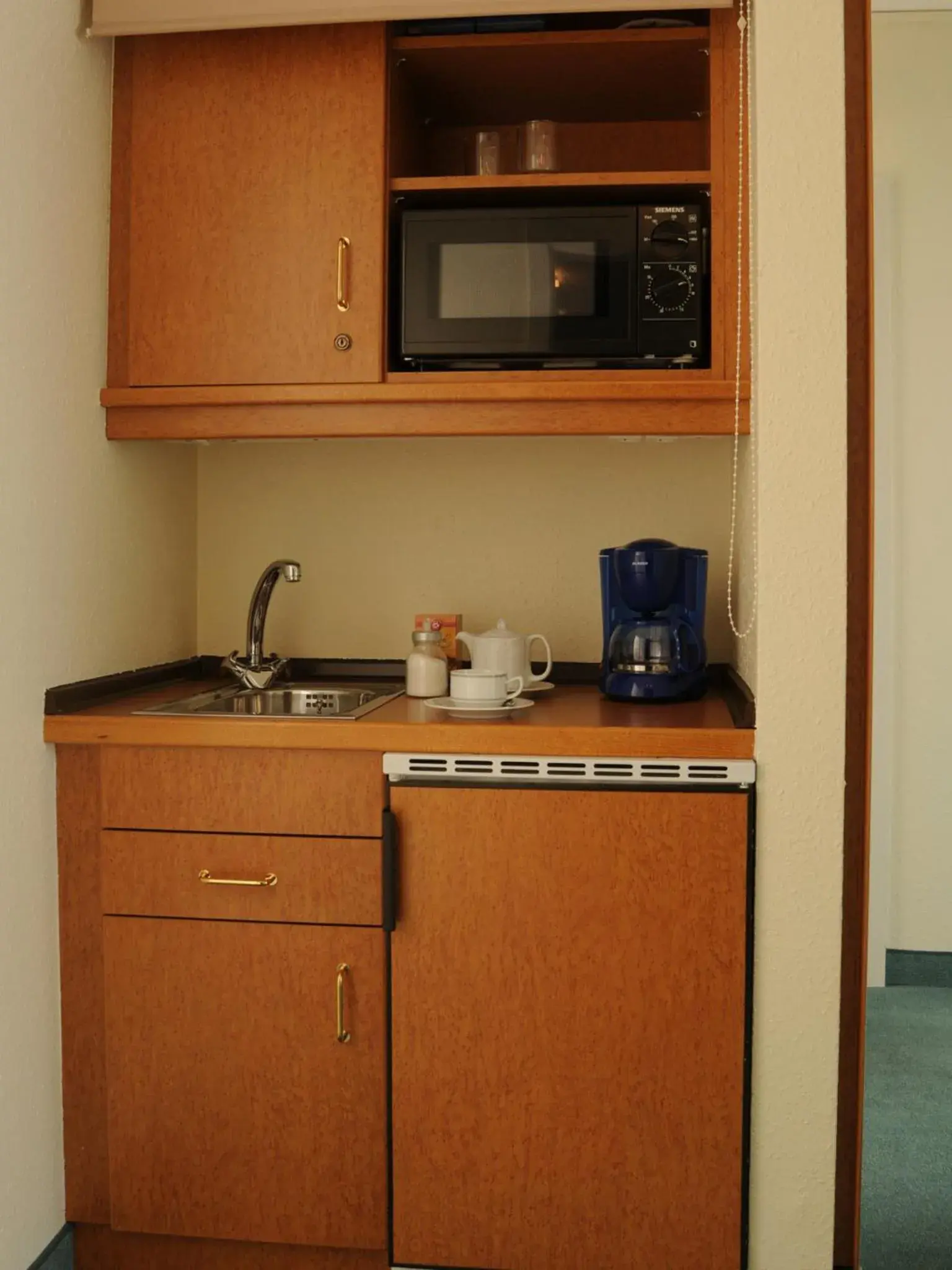 Kitchen or kitchenette, Kitchen/Kitchenette in Hotel Residenz Oberhausen