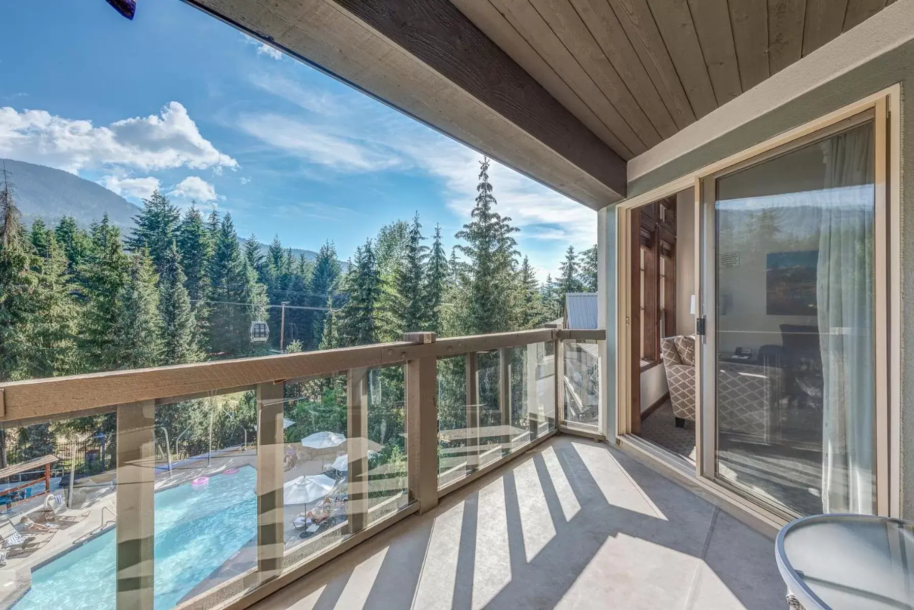Natural landscape, Pool View in Blackcomb Springs Suites by CLIQUE