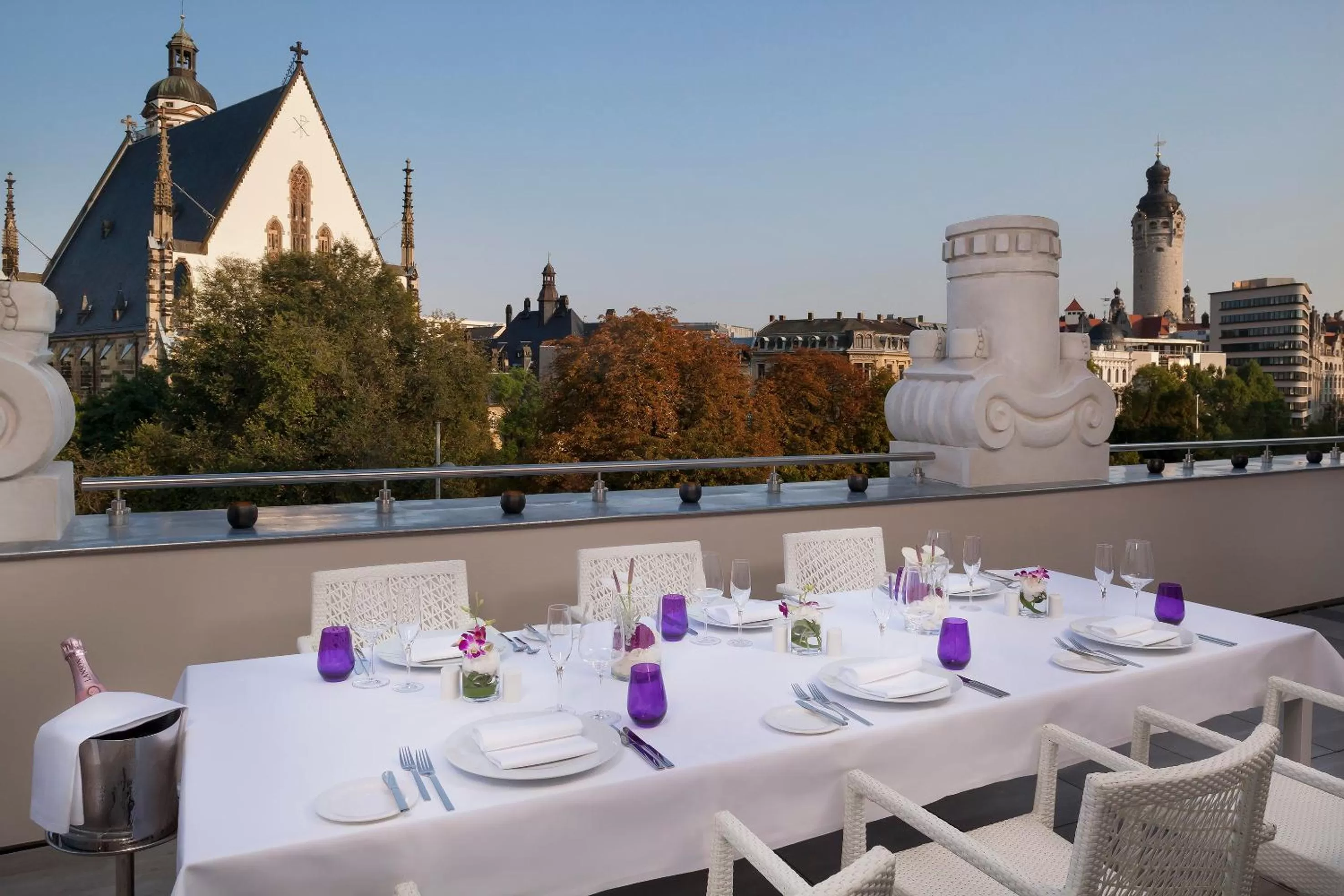Balcony/Terrace in INNSiDE by Meliá Leipzig
