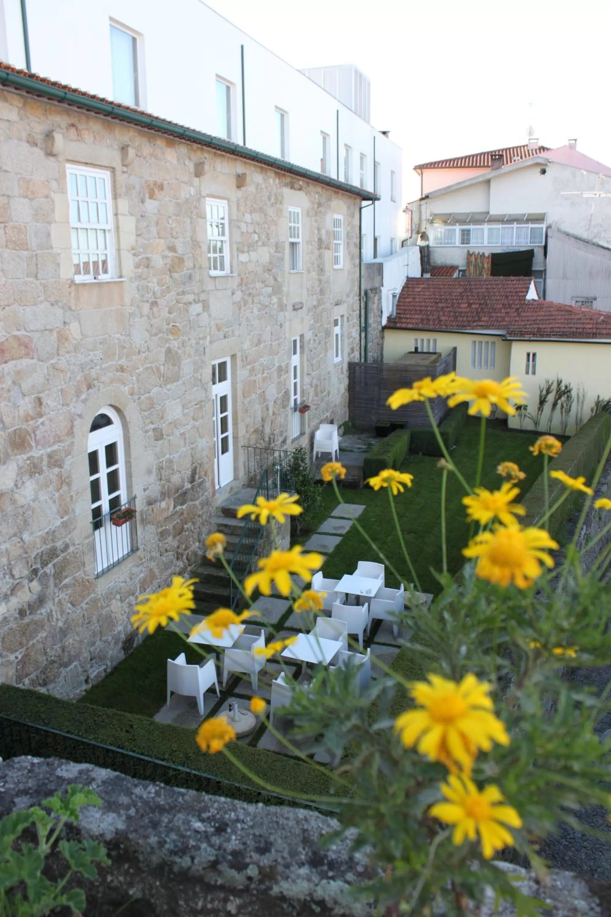 Balcony/Terrace in Montebelo Palácio dos Melos Viseu Historic Hotel
