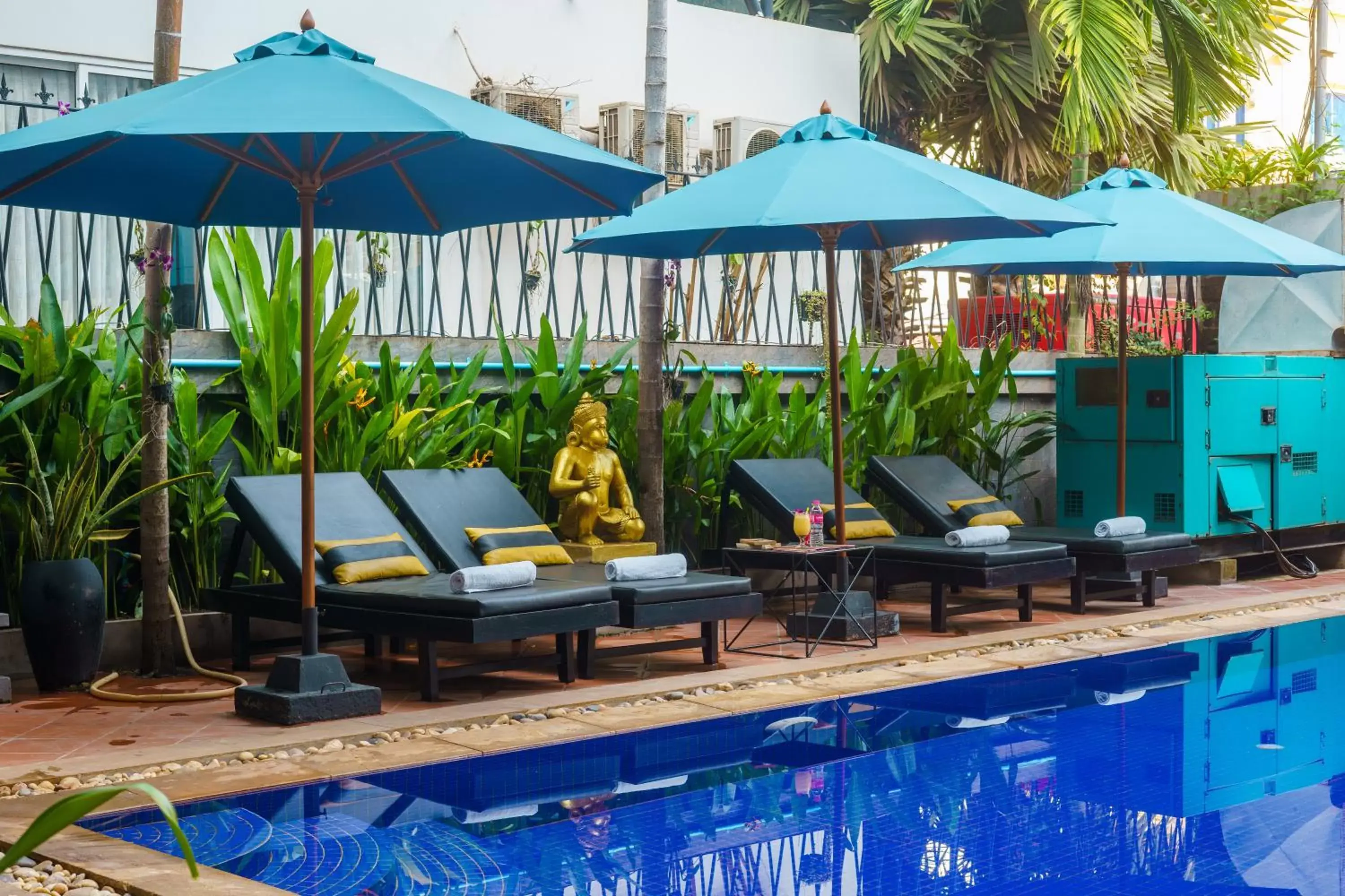 Swimming pool in The Rabbit Hole Hotel & SPA Swimming pool in The Rabbit Hole Hotel & SPA