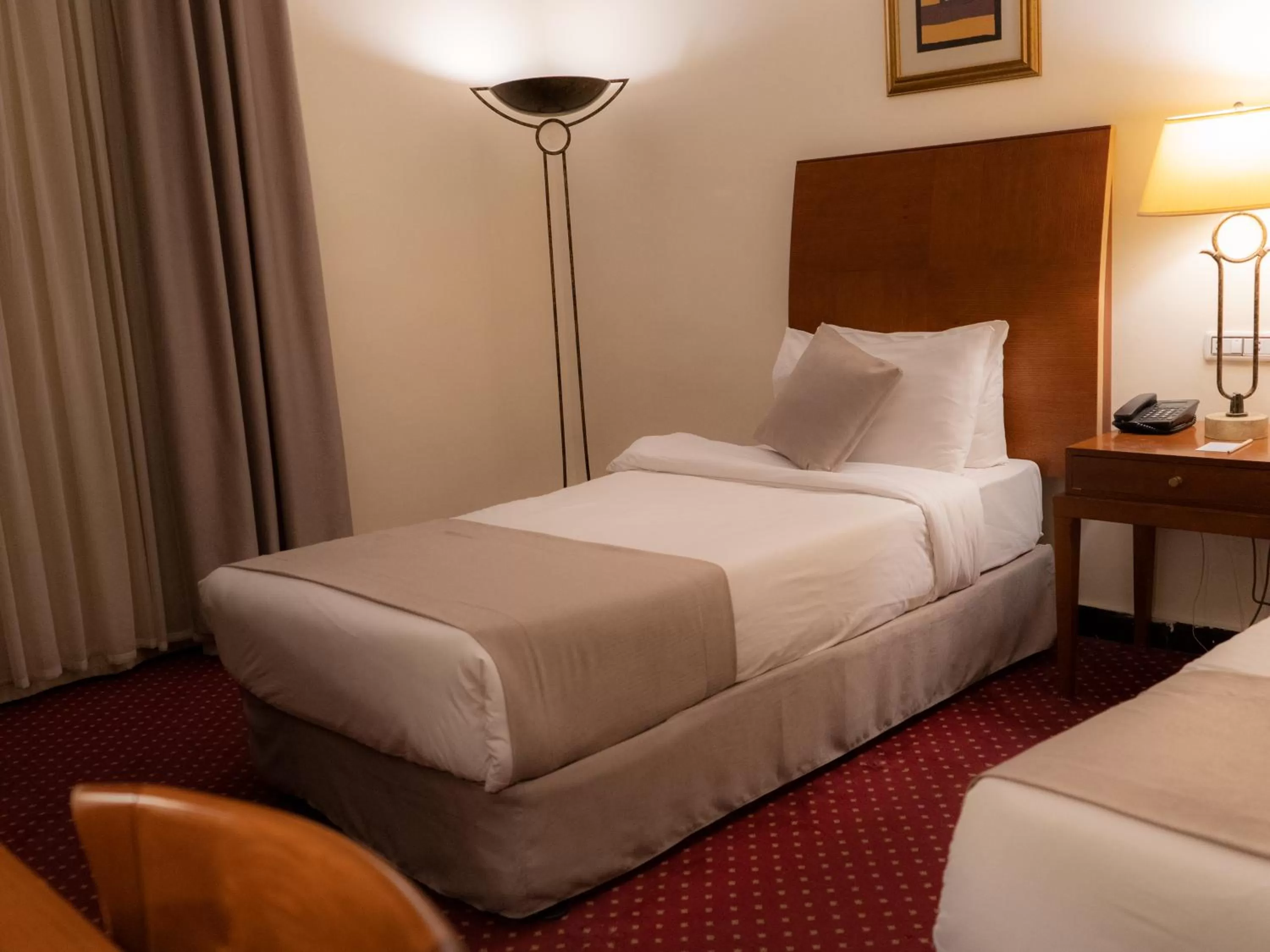 Bed in Arena Space Hotel