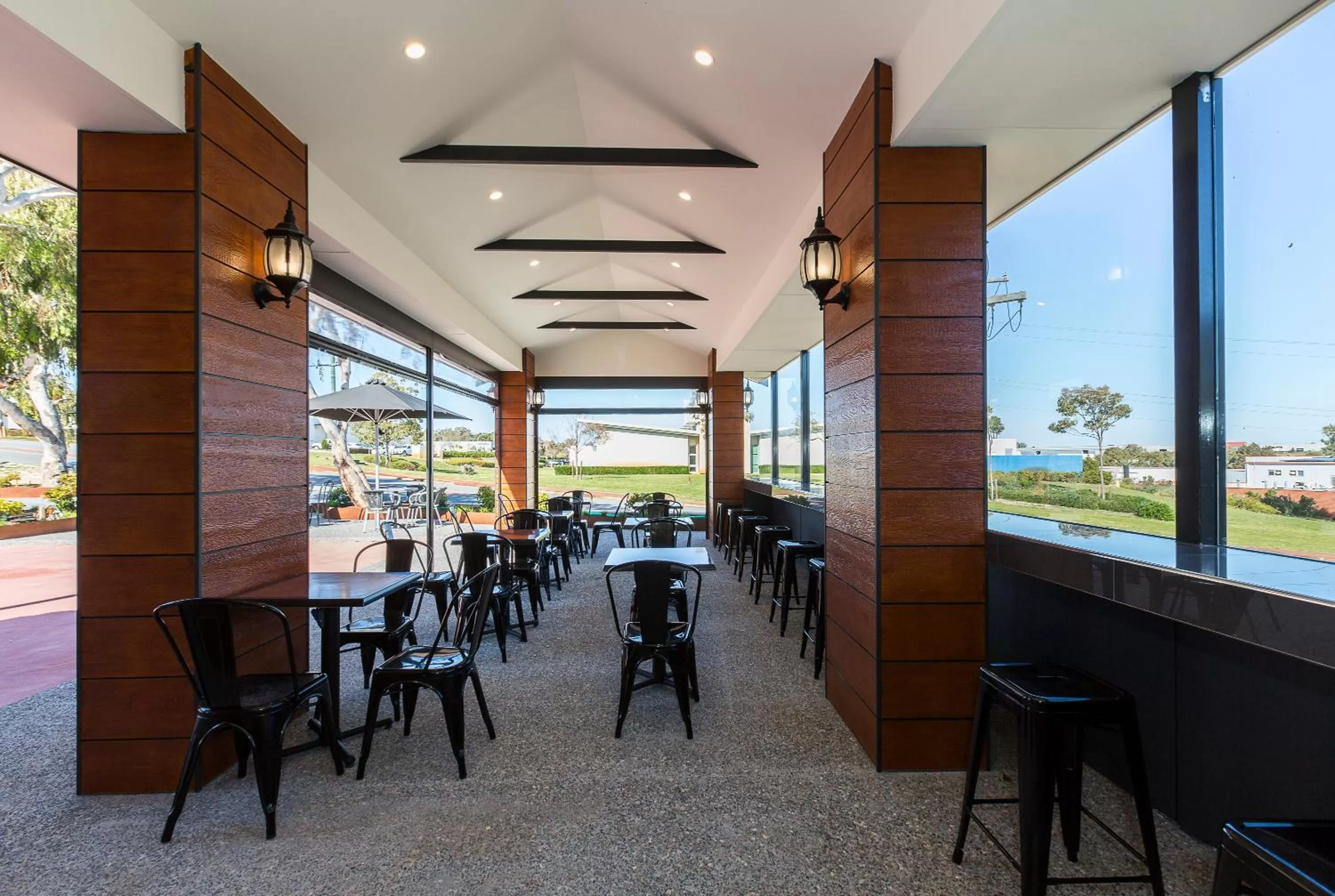 Patio in Gallery Hotel