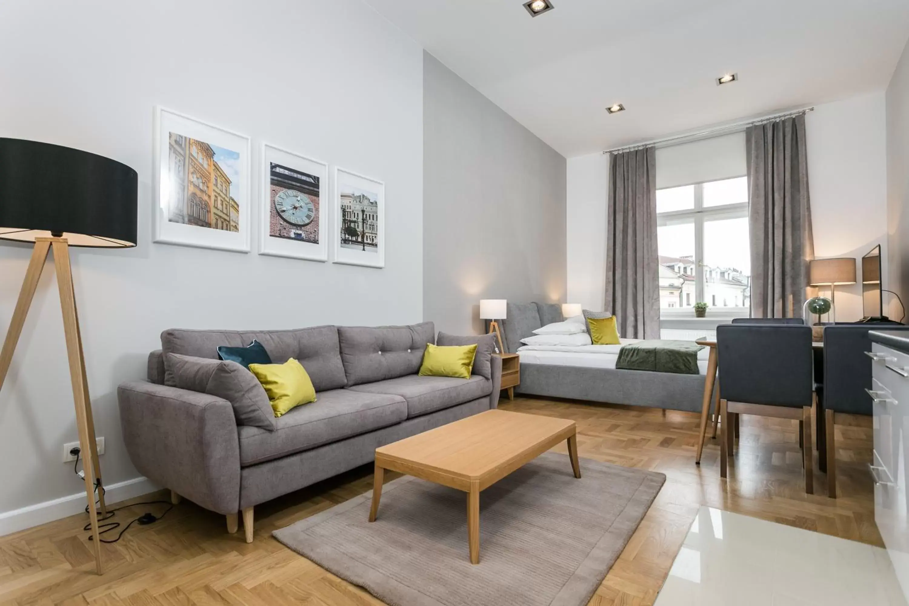 Photo of the whole room, Seating Area in Venetian House Market Square Aparthotel