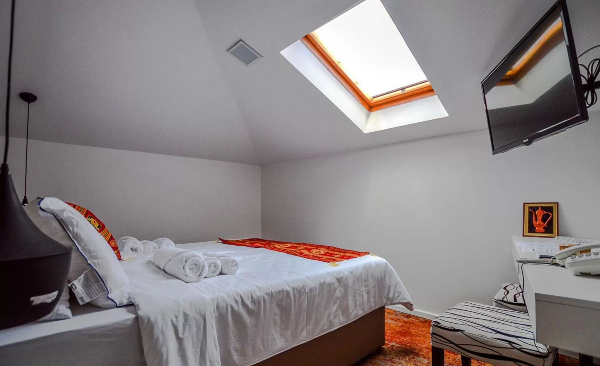 Decorative detail, Bed in Heritage Hotel Gate of Sarajevo