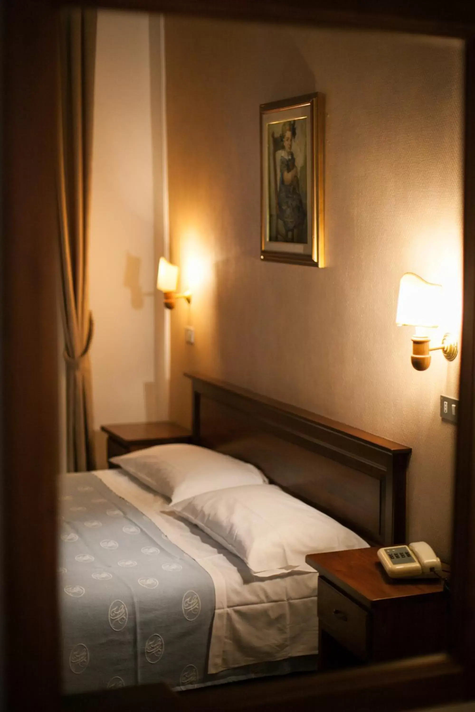 Bed in Hotel Giardino