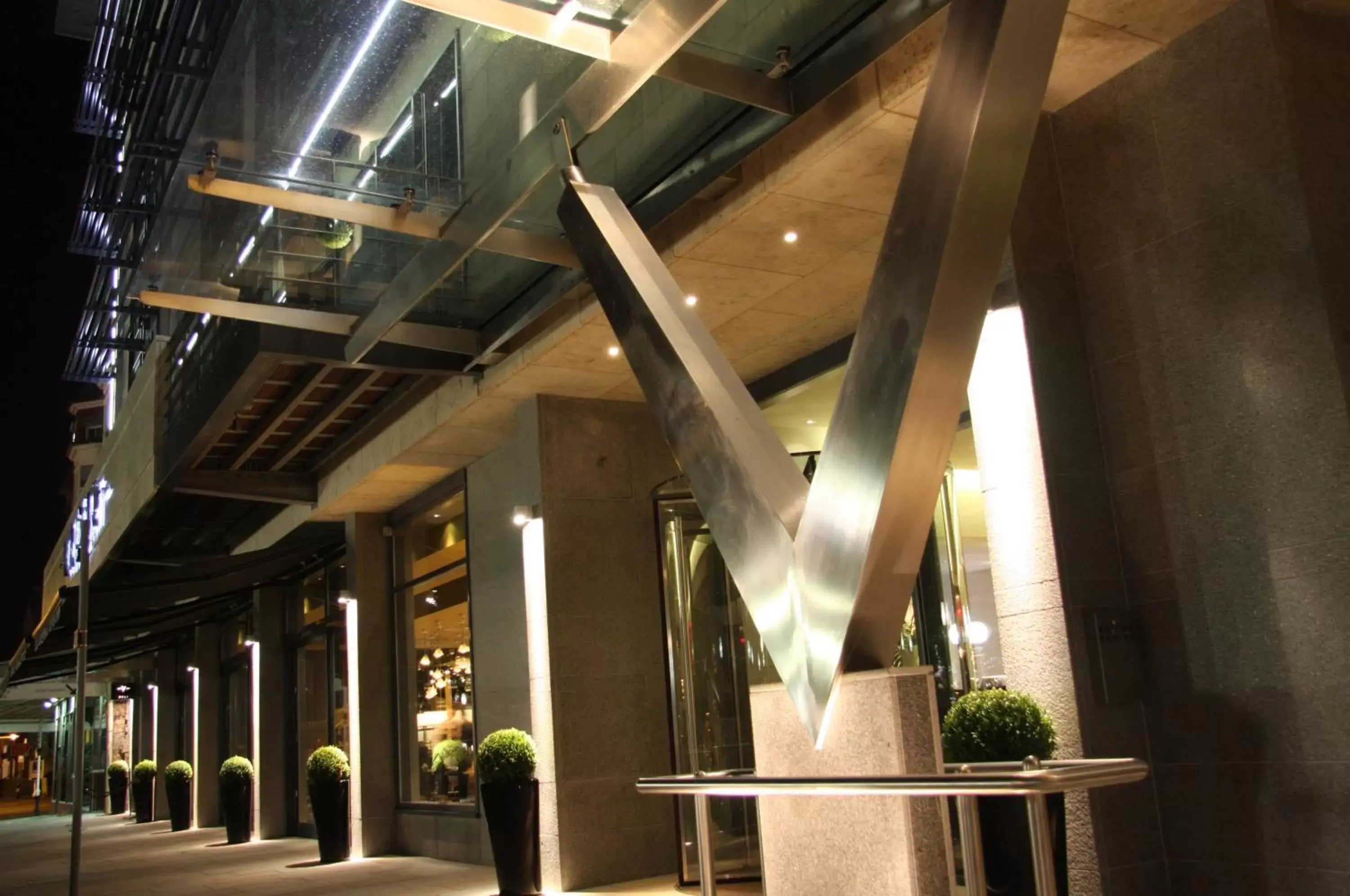 Facade/entrance in The Vincent Hotel Facade/entrance in The Vincent Hotel