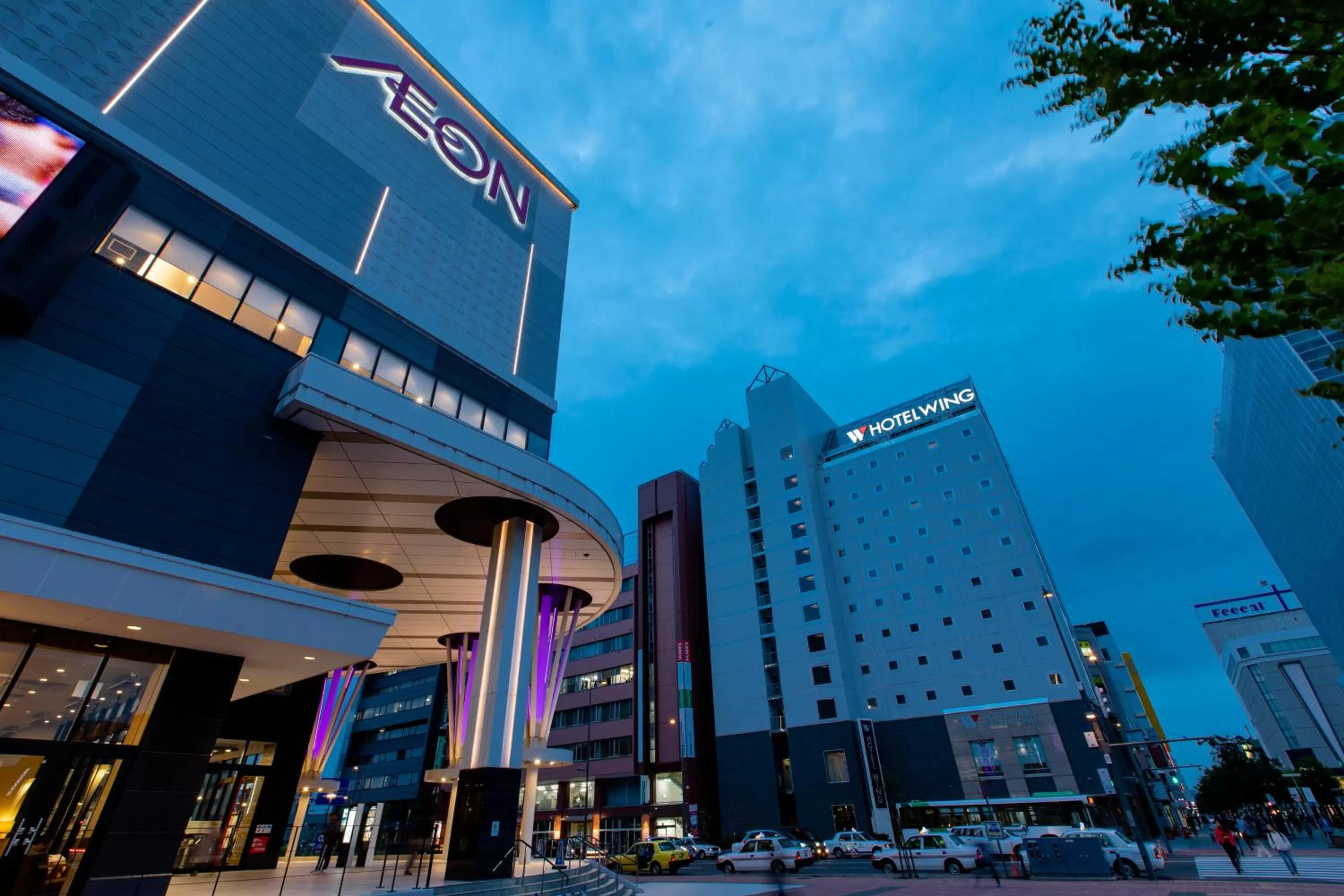 Property building in Hotel Wing International Asahikawa Ekimae