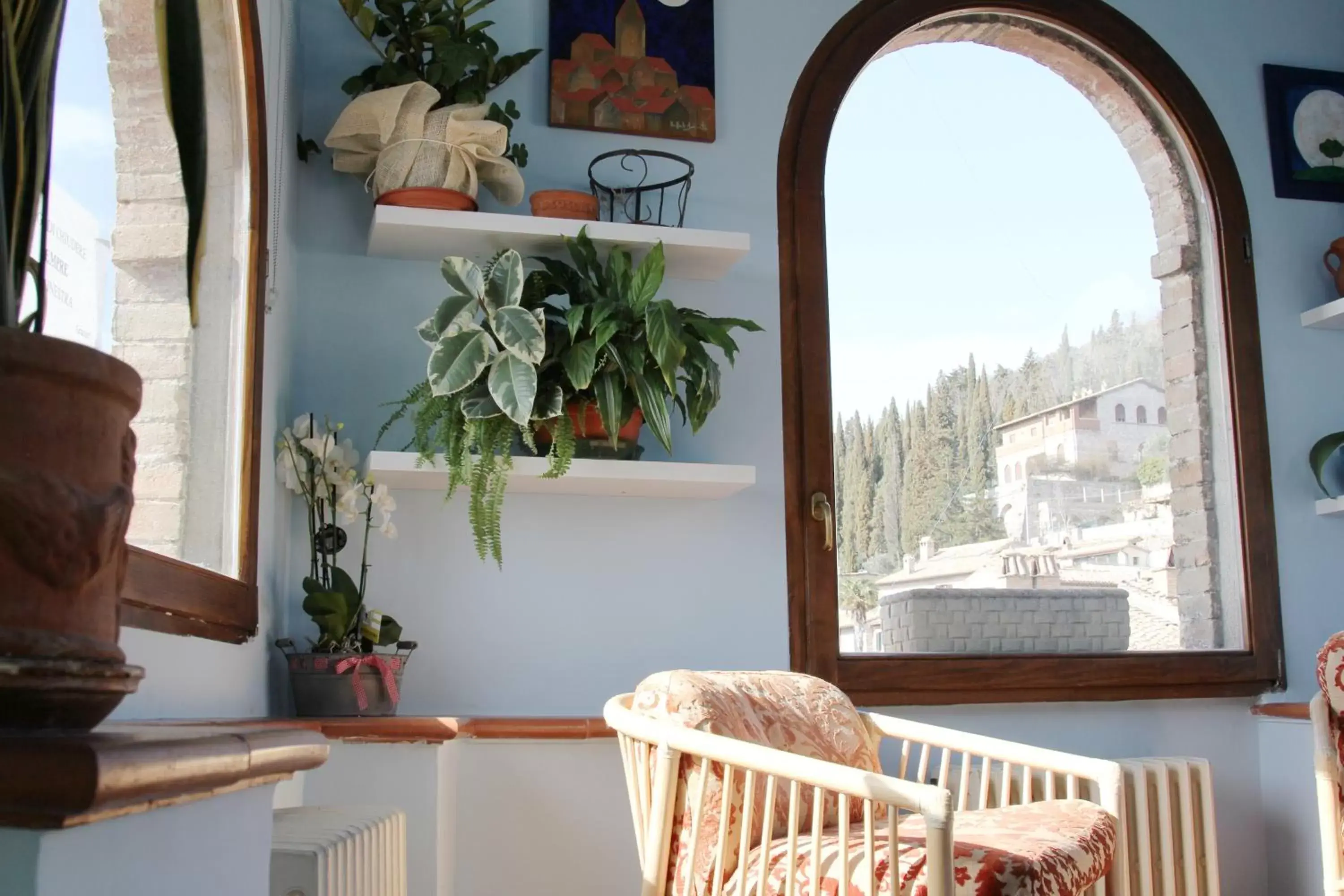 Balcony/Terrace in Hotel Trattoria Pallotta