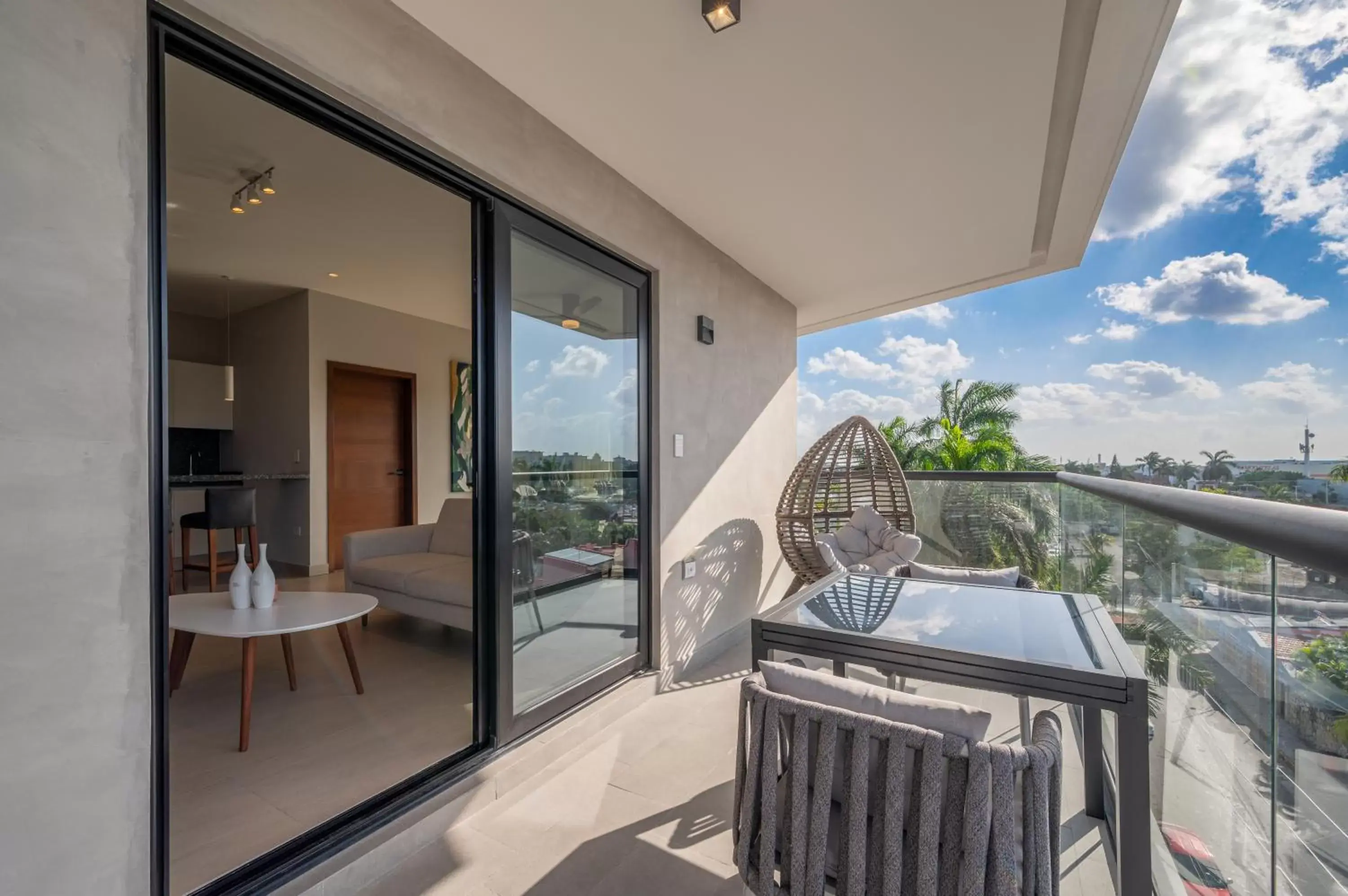 Balcony/Terrace in Kippal - Modern Oasis - ApartHotel