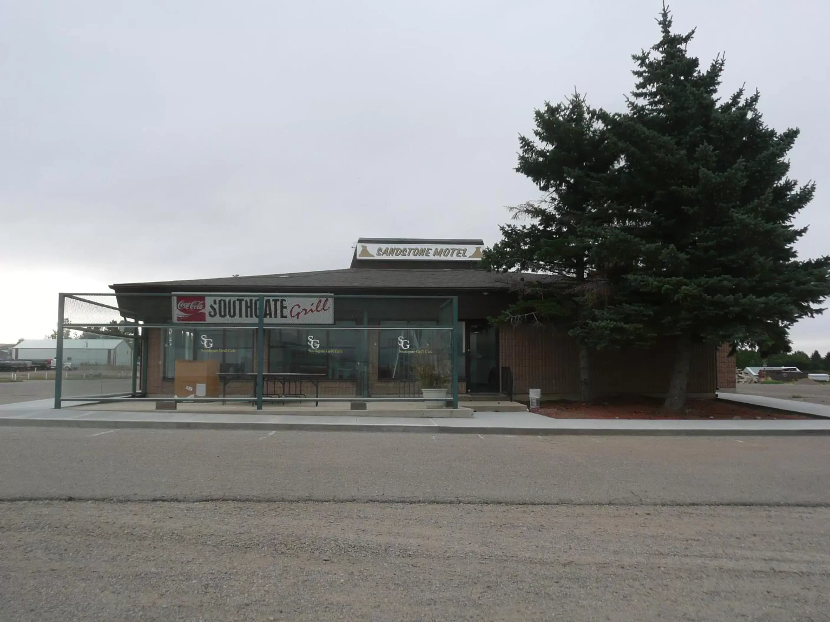 Facade/entrance, Property Building in Sandstone Motel