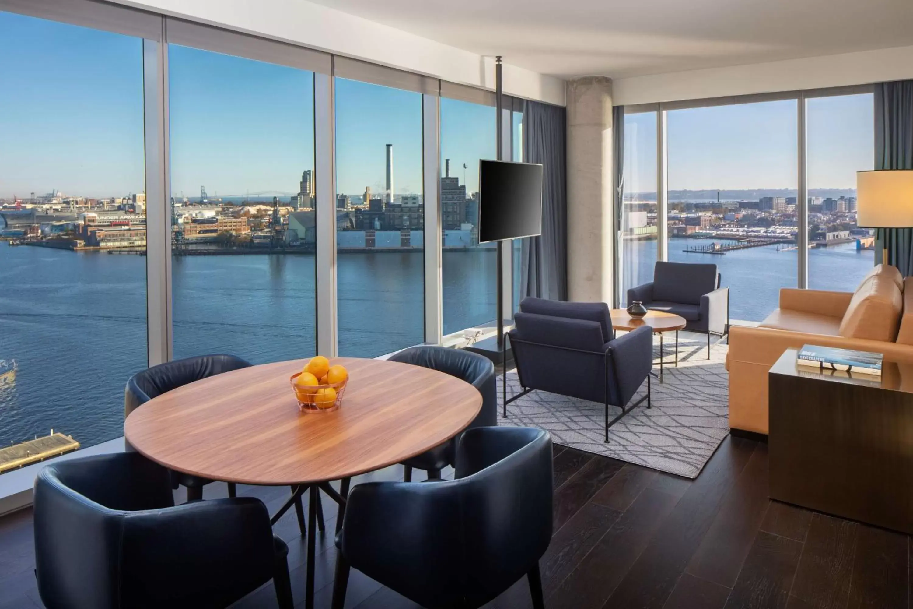 Living room in Canopy By Hilton Baltimore Harbor Point - Newly Built
