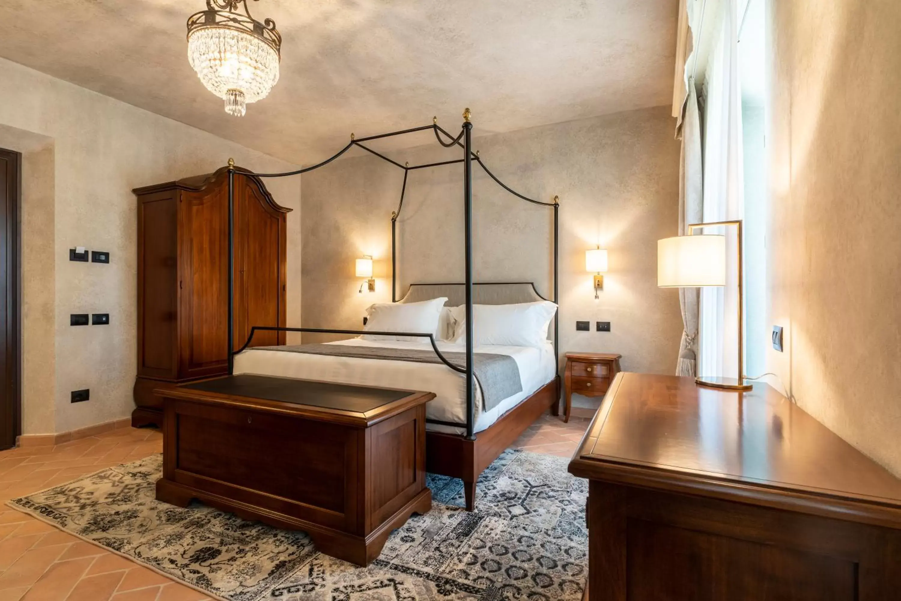 Bed in Villa Petriolo