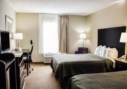 Queen Room with Two Queen Beds - Non-Smoking in Quality Inn & Suites Wilson I-95