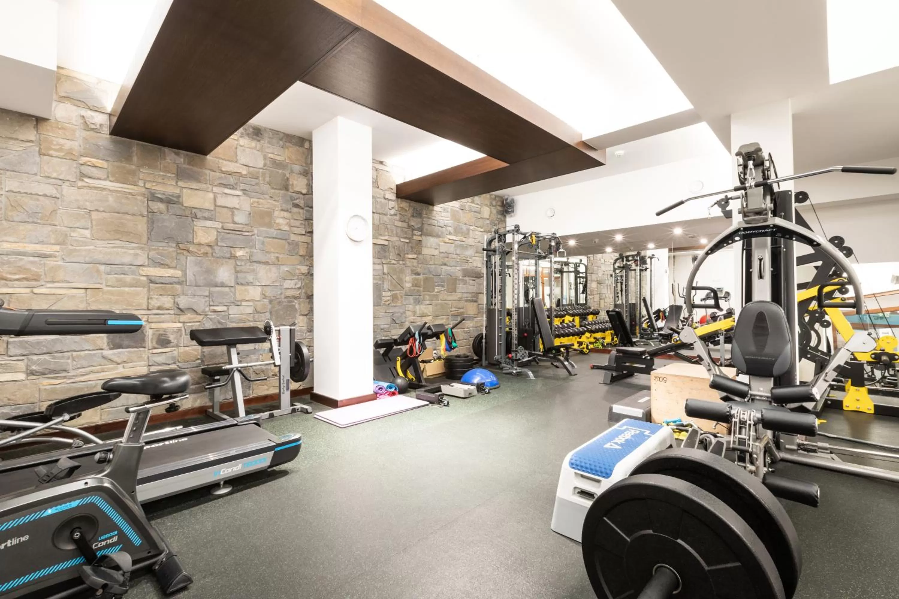 Fitness centre/facilities in Hotel Crocus