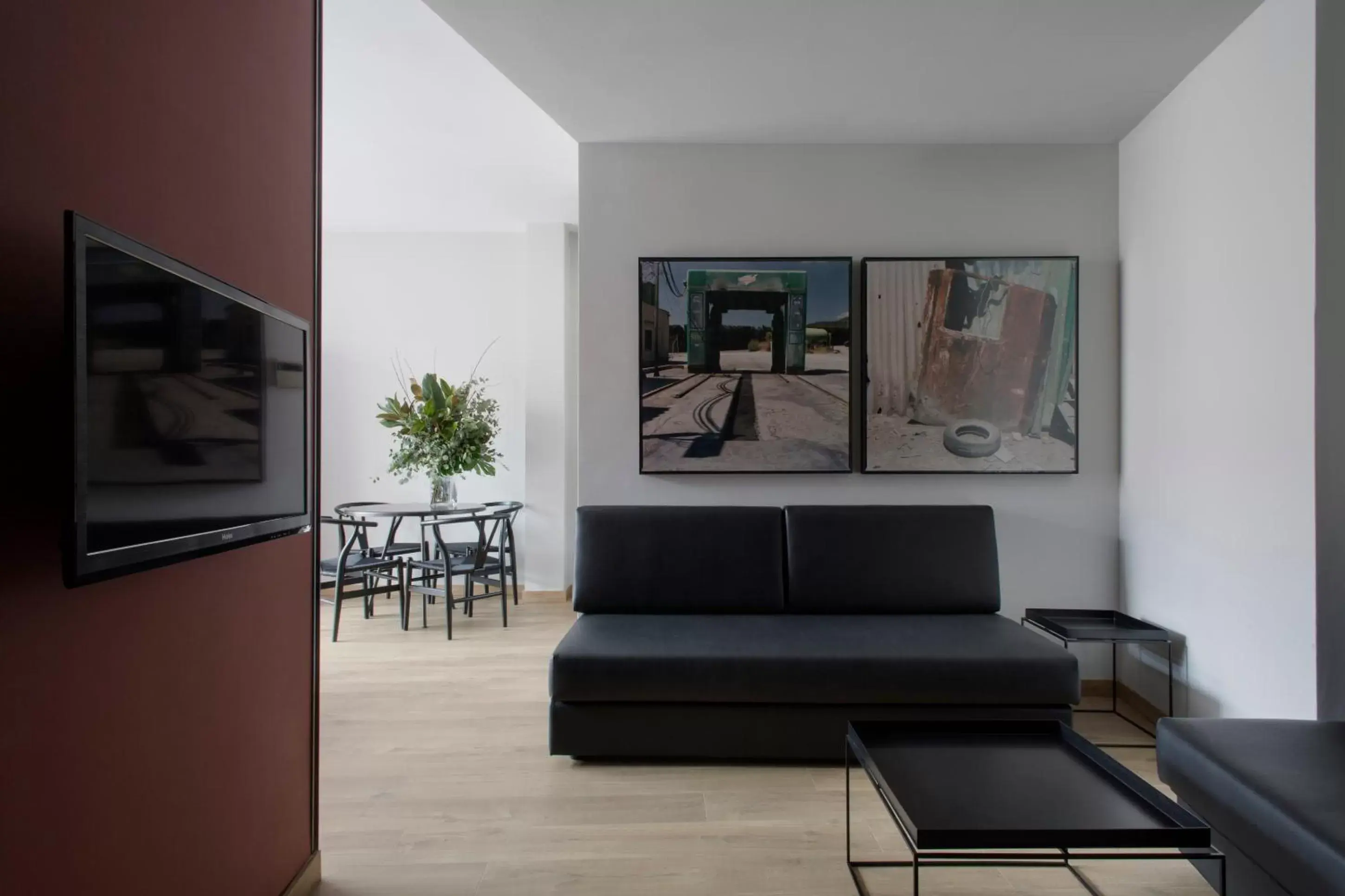 Communal lounge/ TV room, Seating Area in Aparthotel Allada 3*