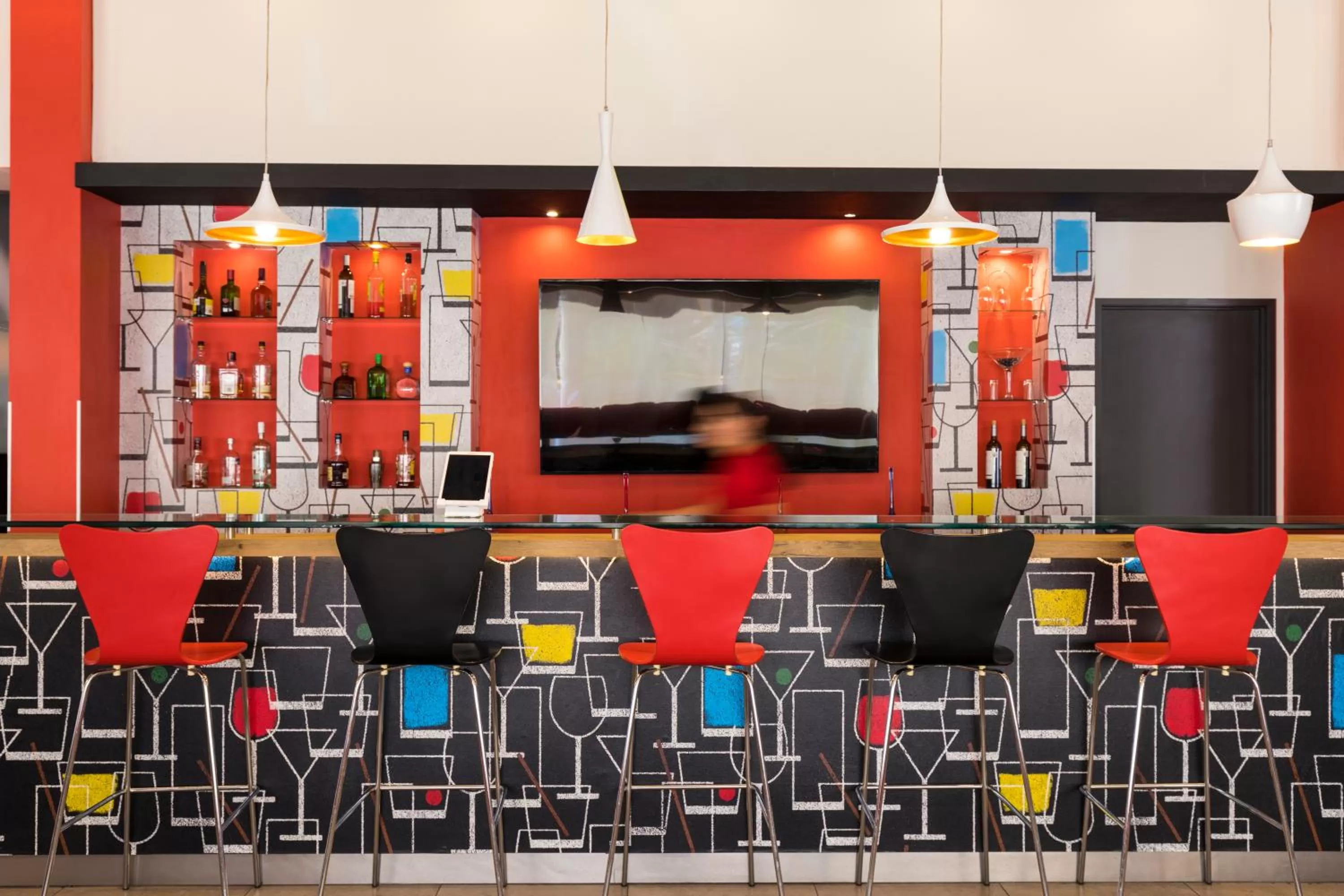 Lounge or bar in Ibis Chihuahua