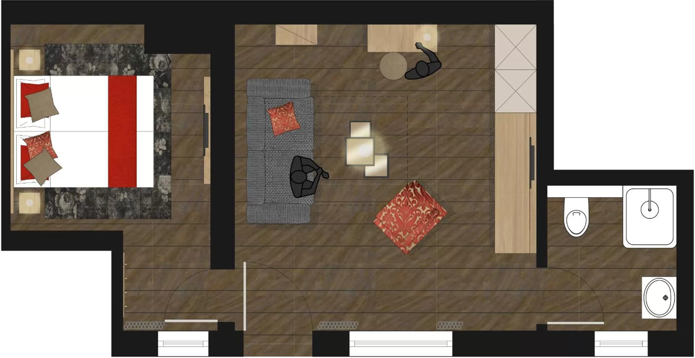 Floor plan in stattHotel Weimar