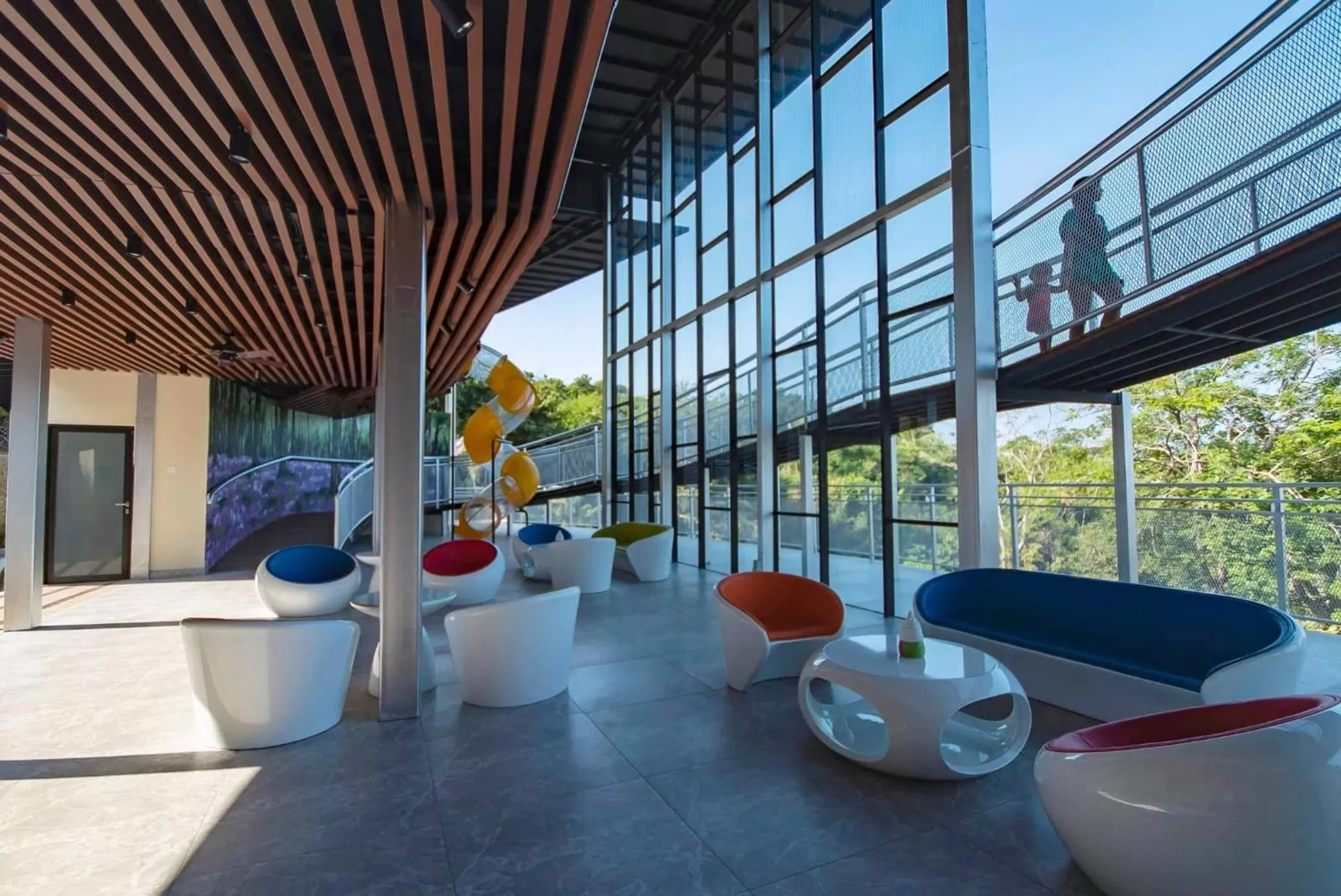 Communal lounge/ TV room in MyRus Resort Langkawi