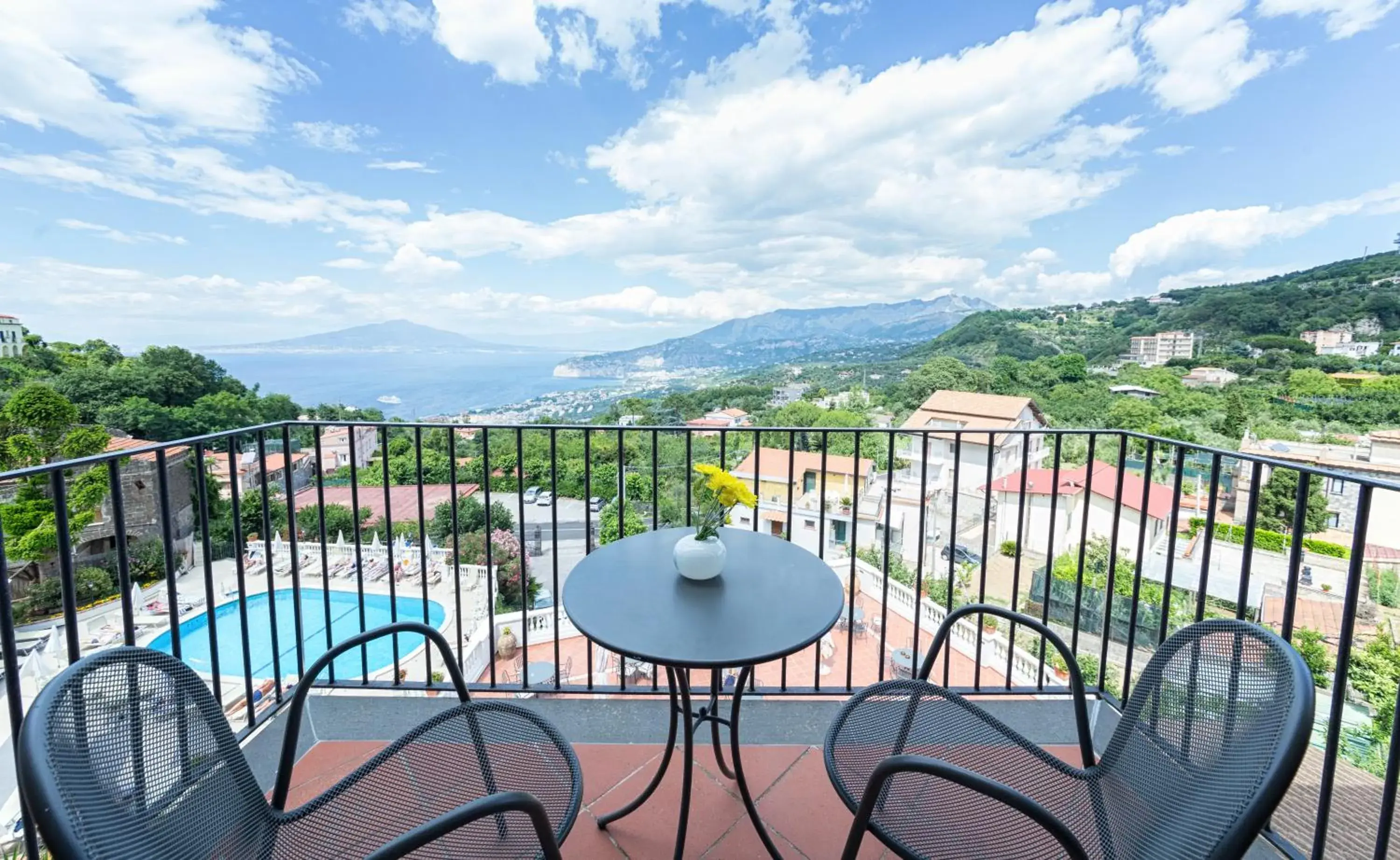 View (from property/room), Balcony/Terrace in Hotel Jaccarino