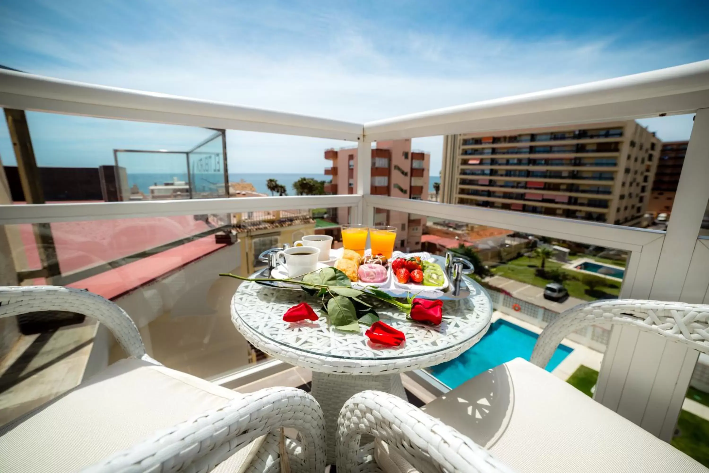 Pool view in Moon Dreams Torremolinos