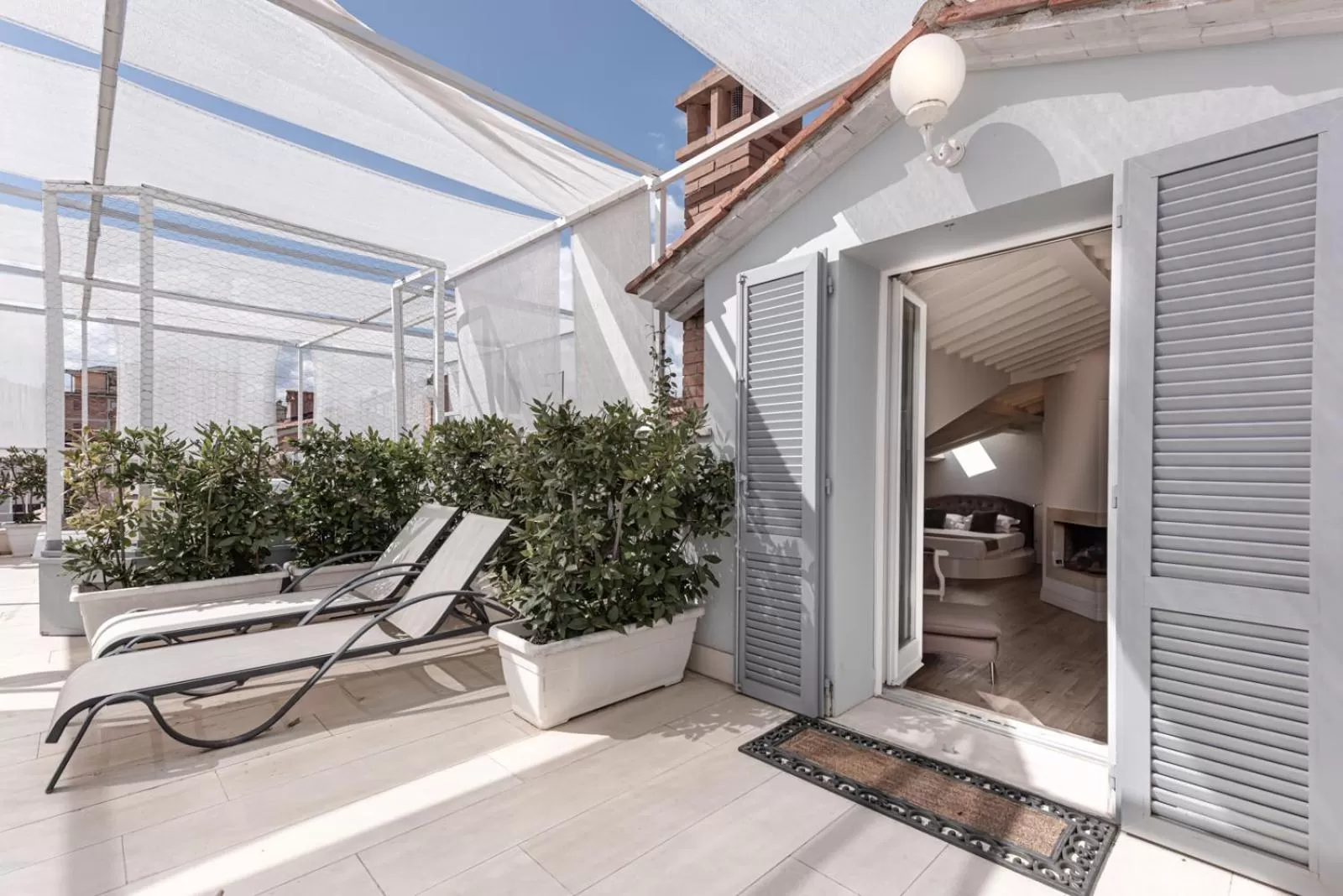 Balcony/Terrace in VILLA LIBERTY Boutique Hotel - Borgo Capitano Collection