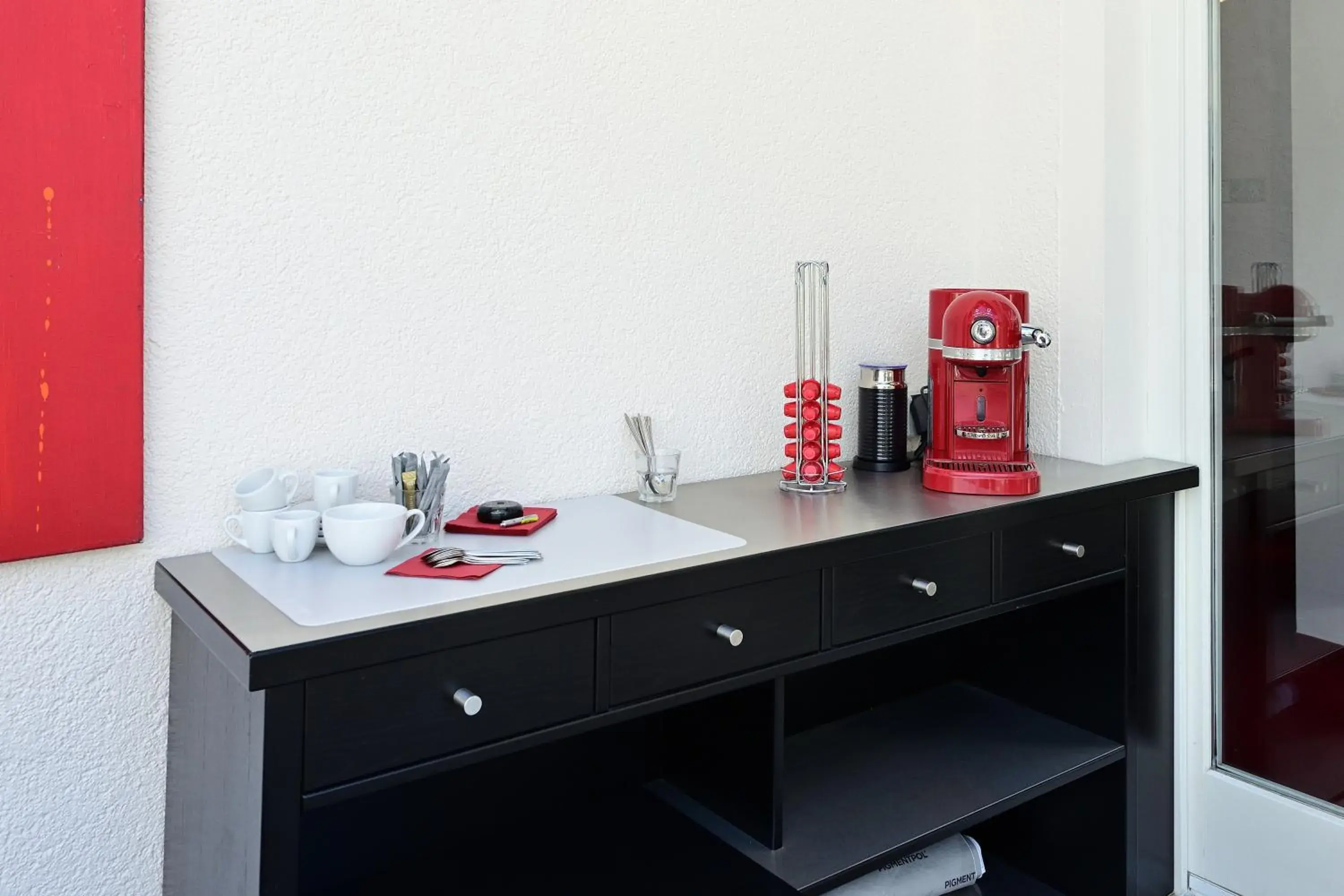 Kitchen/Kitchenette in Art Hotel Weimar