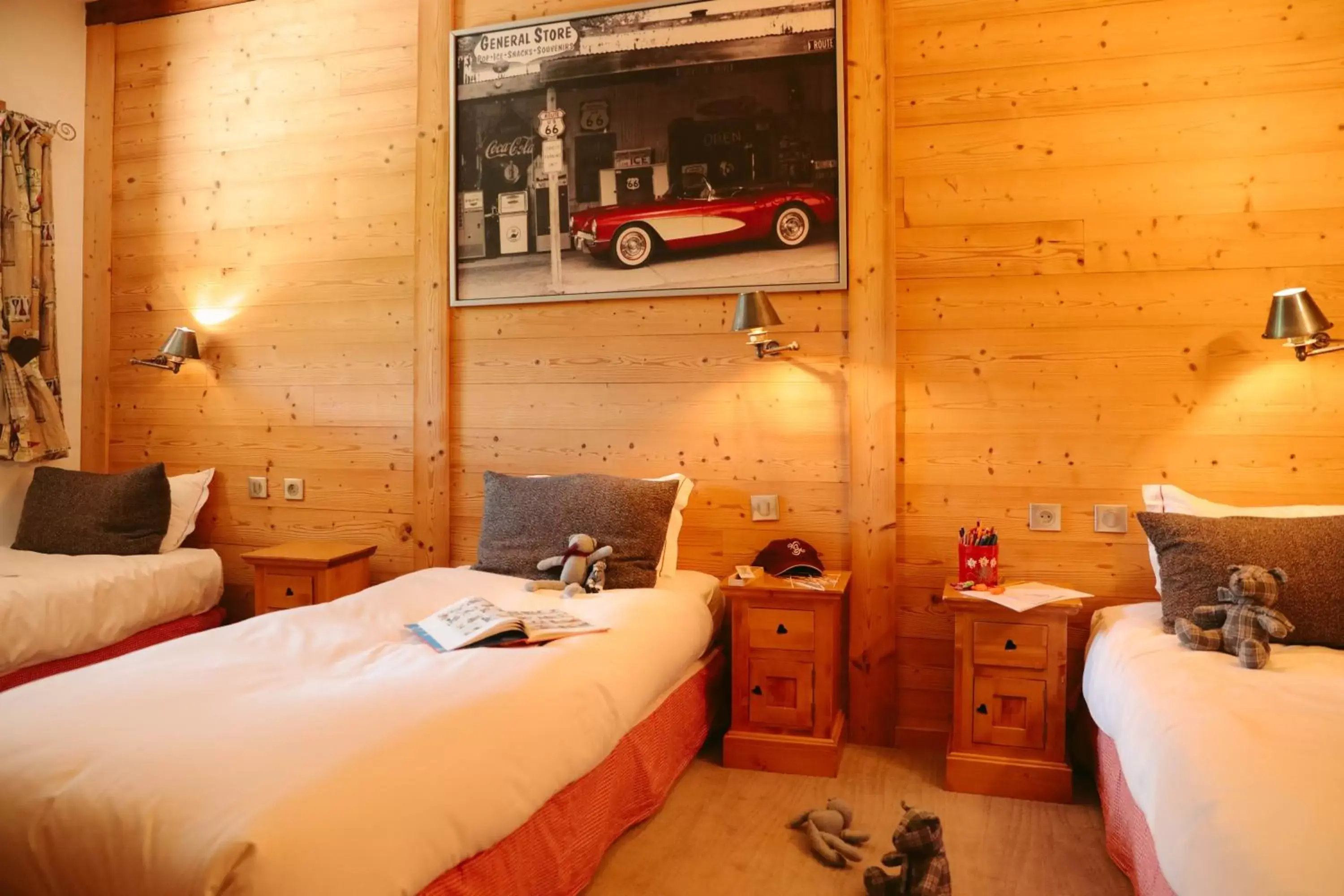 Bedroom in Les Grands Montets Hotel & Spa