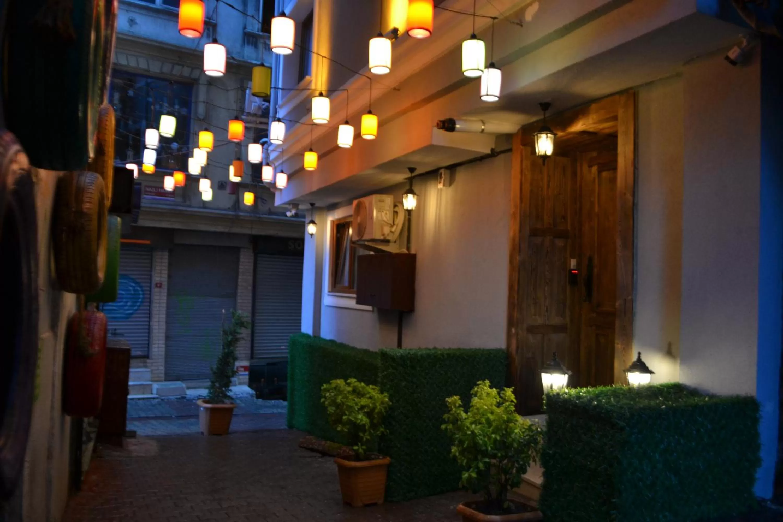 Facade/entrance in The PeraPort Hotel