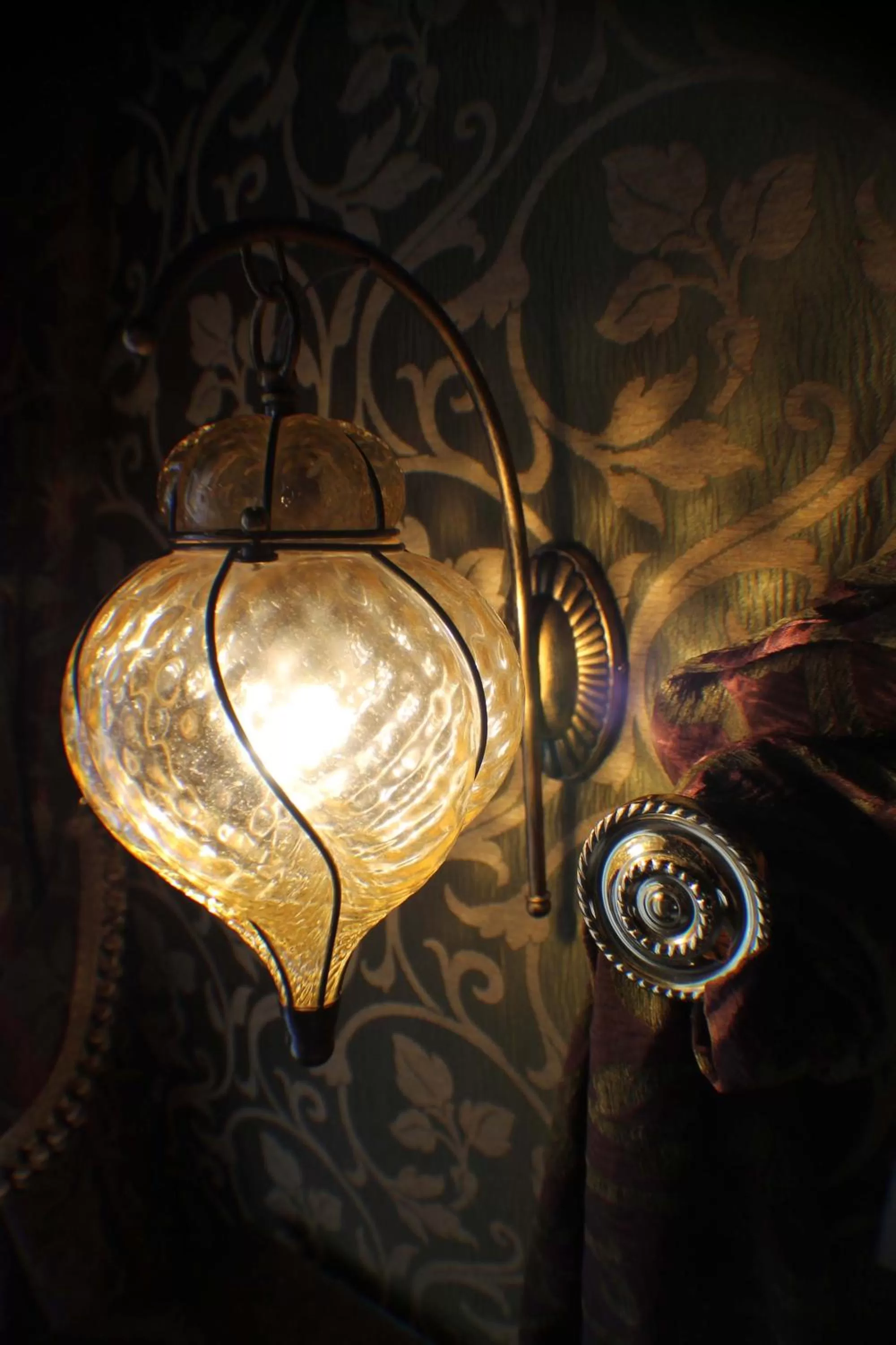 Decorative detail in Hotel Palazzo Abadessa