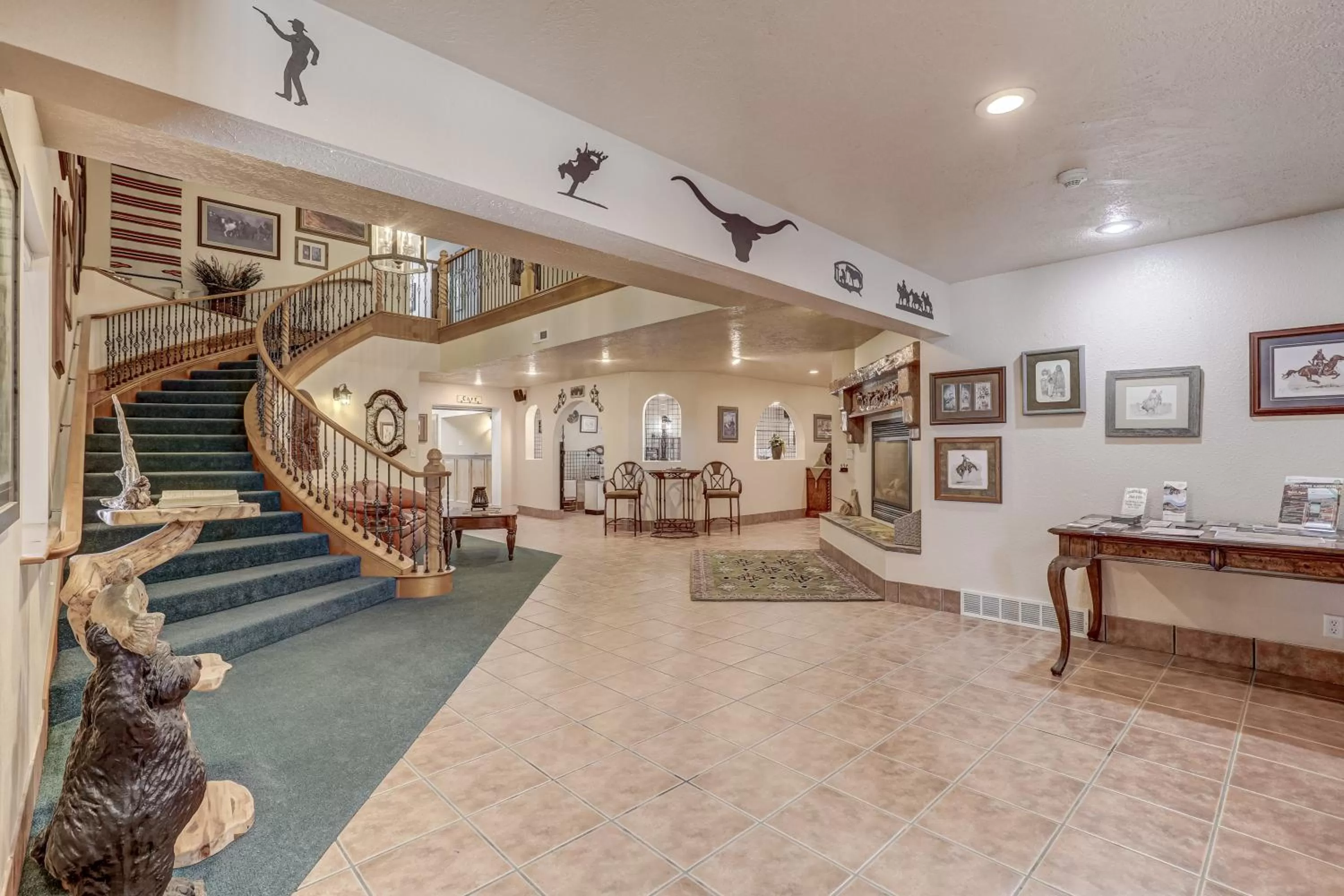 Lobby or reception in THE SNUGGLE INN