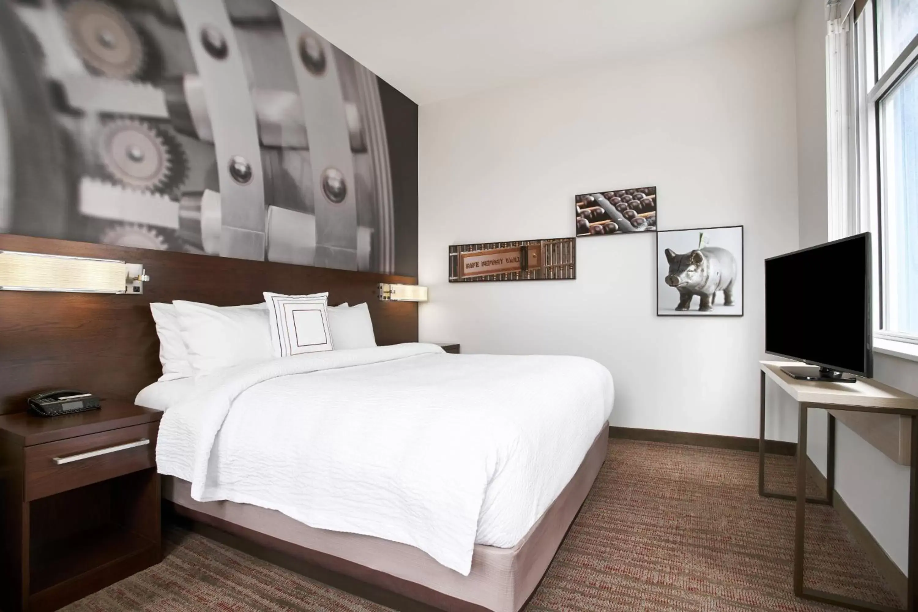 Bedroom, Bed in Residence Inn by Marriott Wilmington Downtown