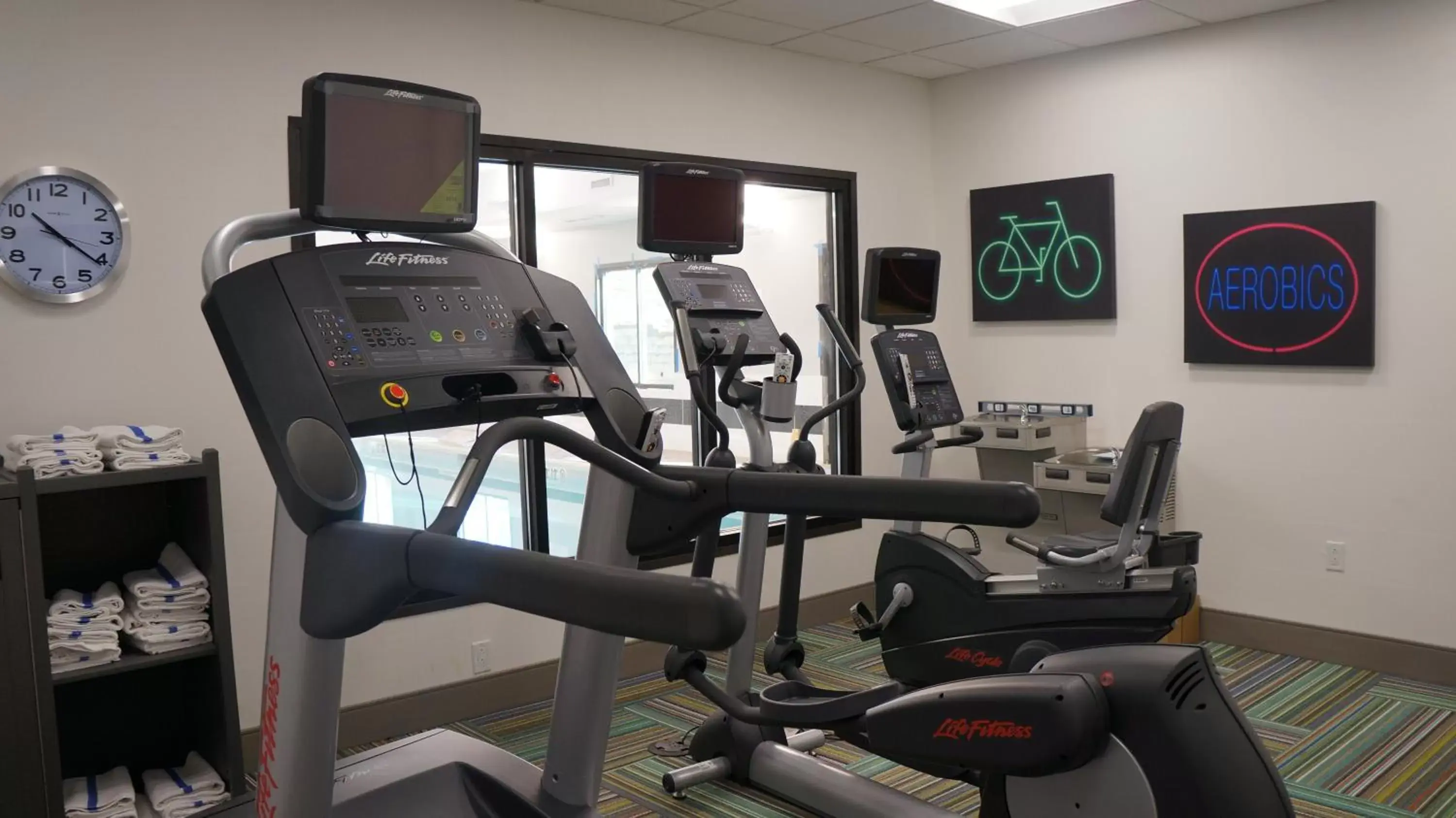 Fitness centre/facilities, Fitness Center/Facilities in Holiday Inn Express & Suites Shippensburg, an IHG Hotel