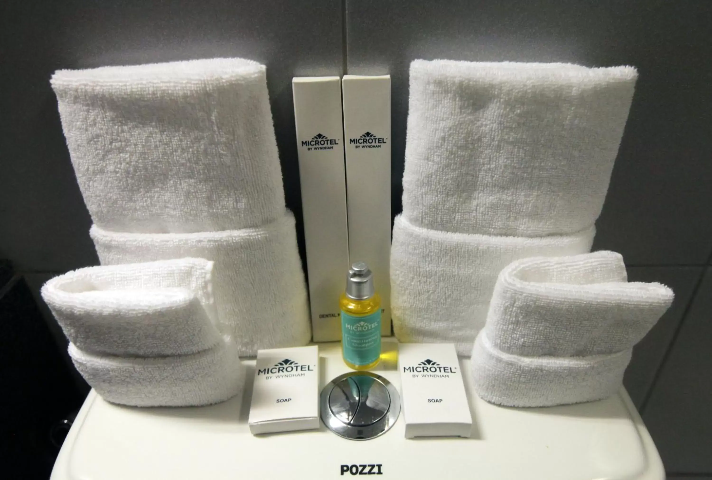 Bathroom in Microtel by Wyndham UP Technohub Bathroom in Microtel by Wyndham UP Technohub