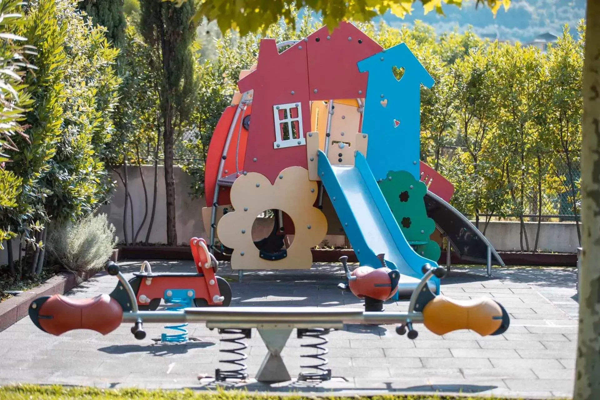 Children play ground in 4 Limoni Apartment Resort