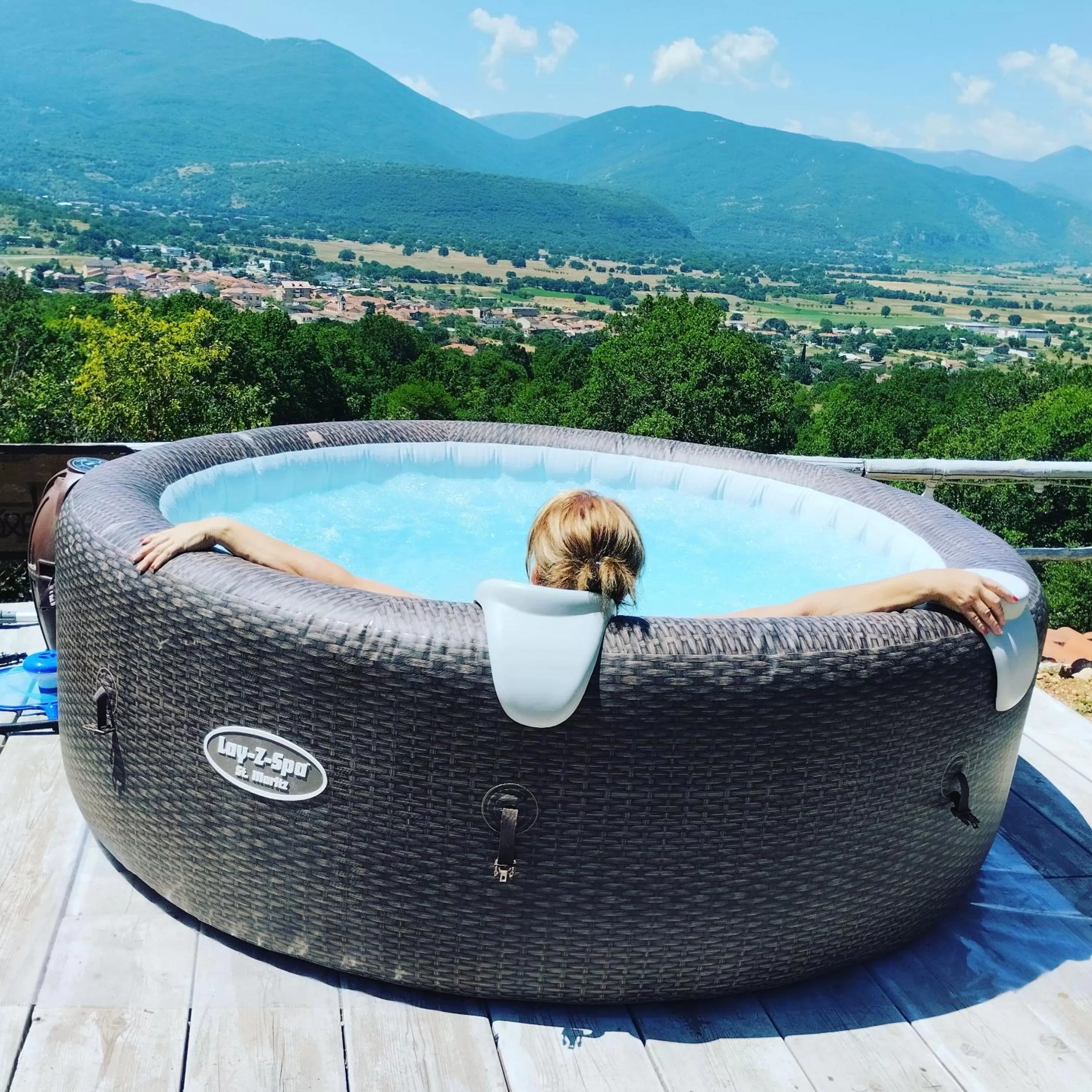 Swimming Pool in B&B LE GRETTE