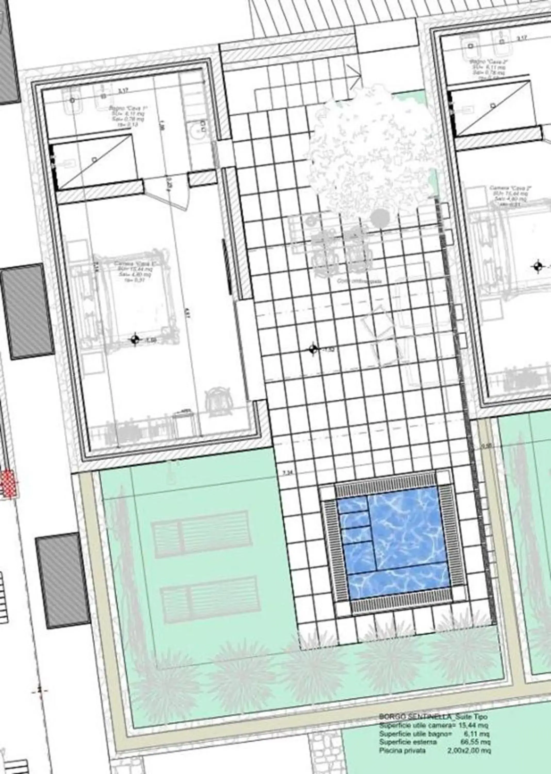 Floor Plan in Borgo Sentinella