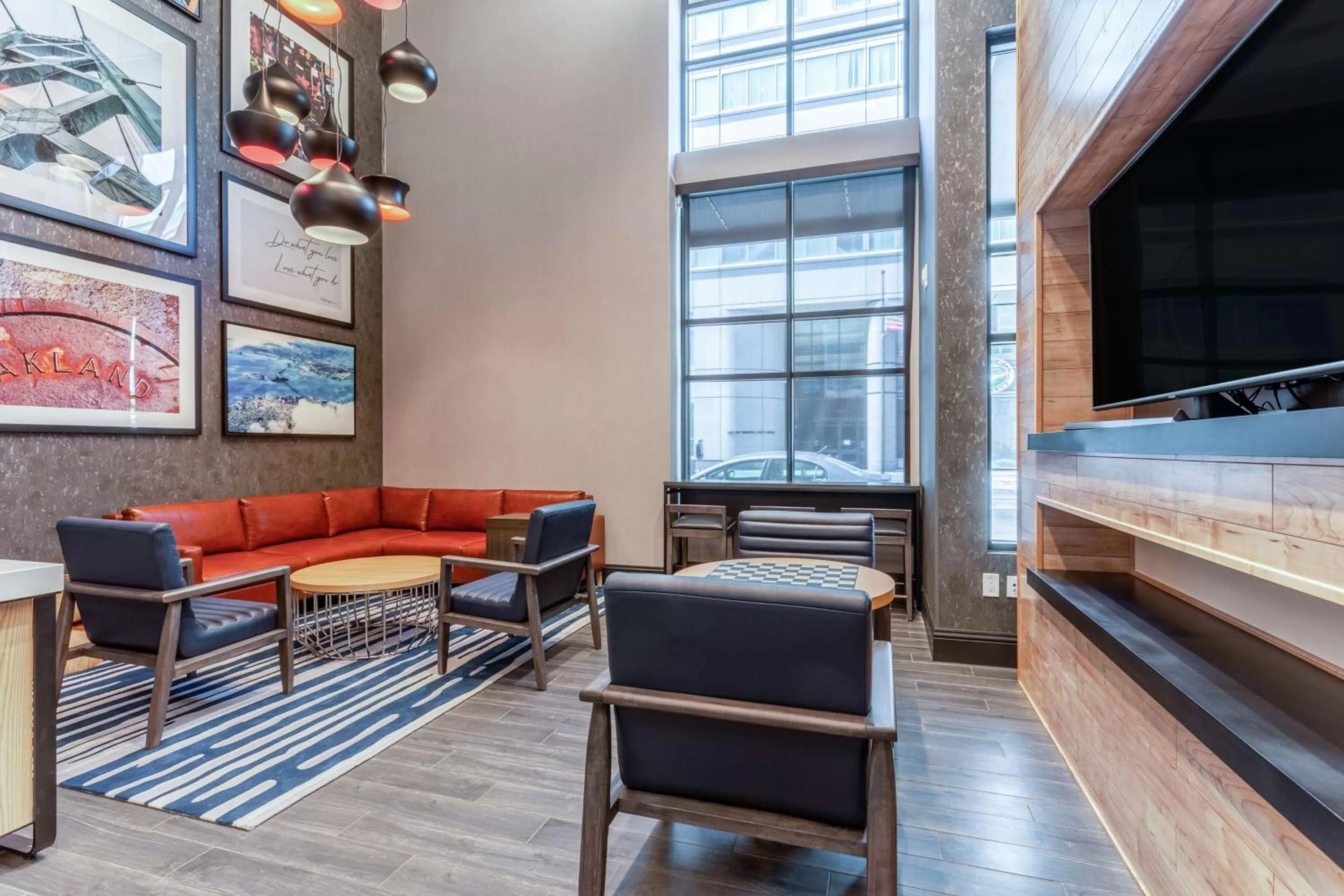 Lobby or reception in Hampton Inn Oakland Downtown-City Center